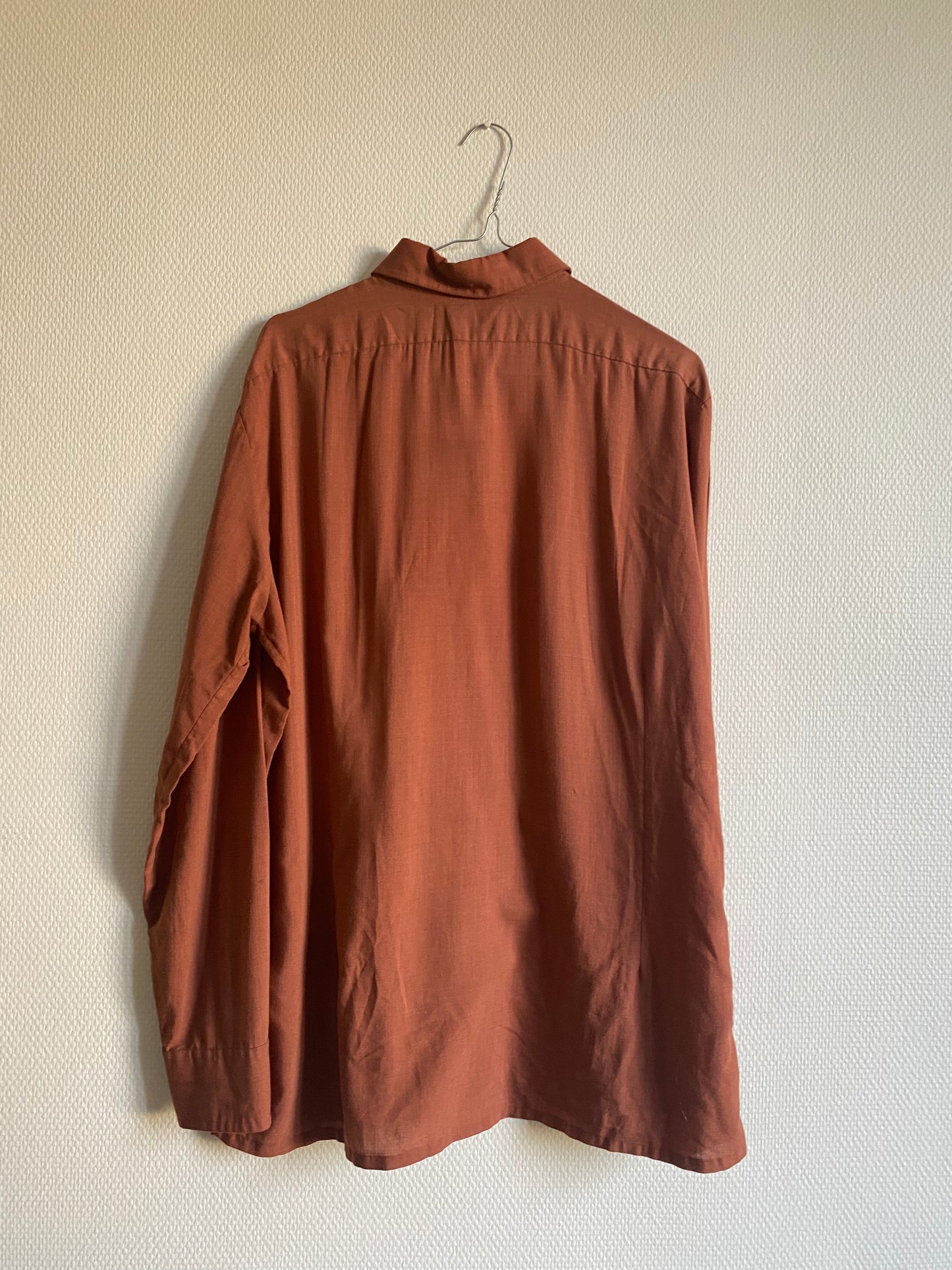 Chemise marron 70s