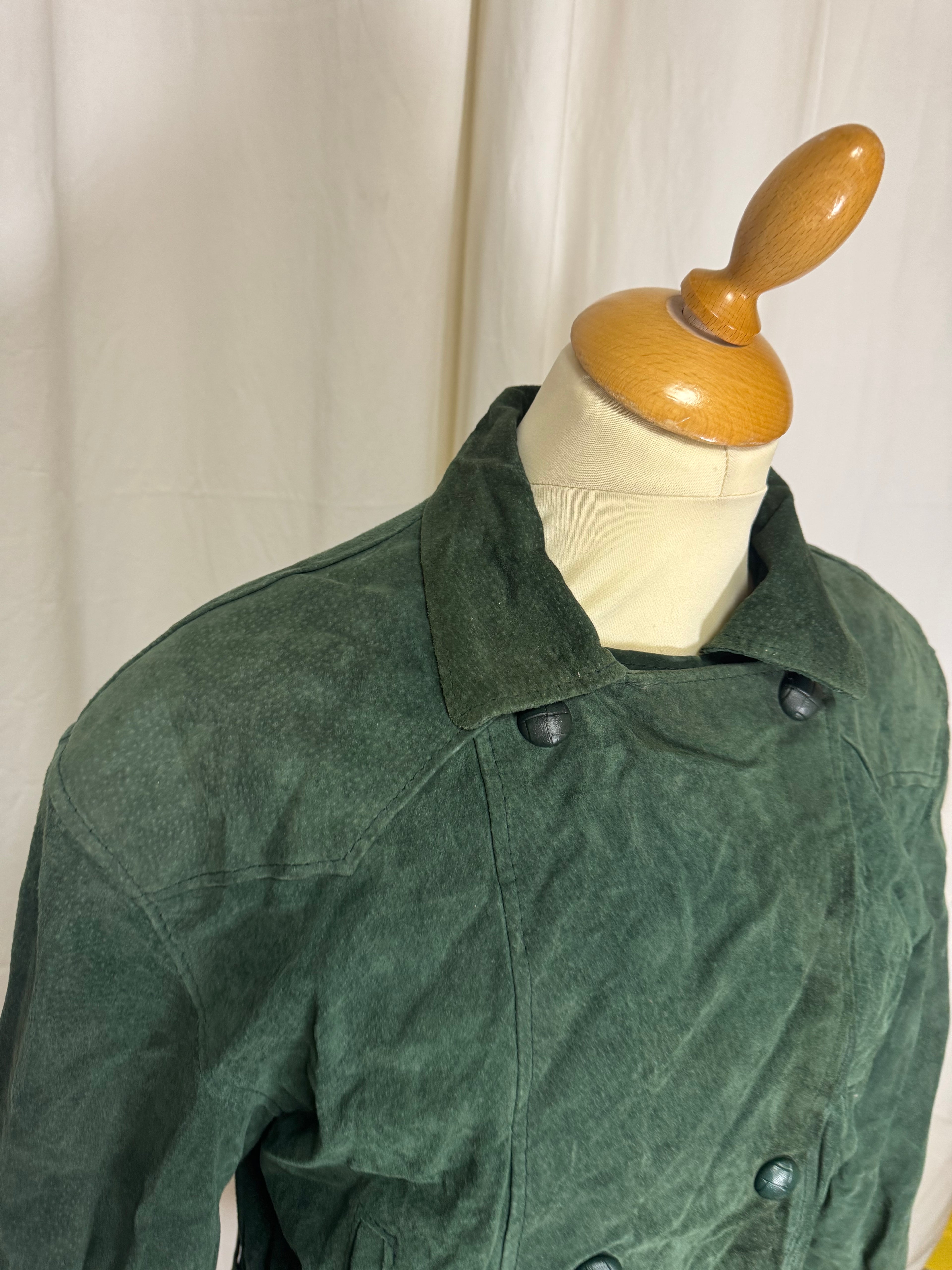 Veste courte verte 80s