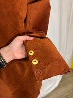 Veste en cuir 70s