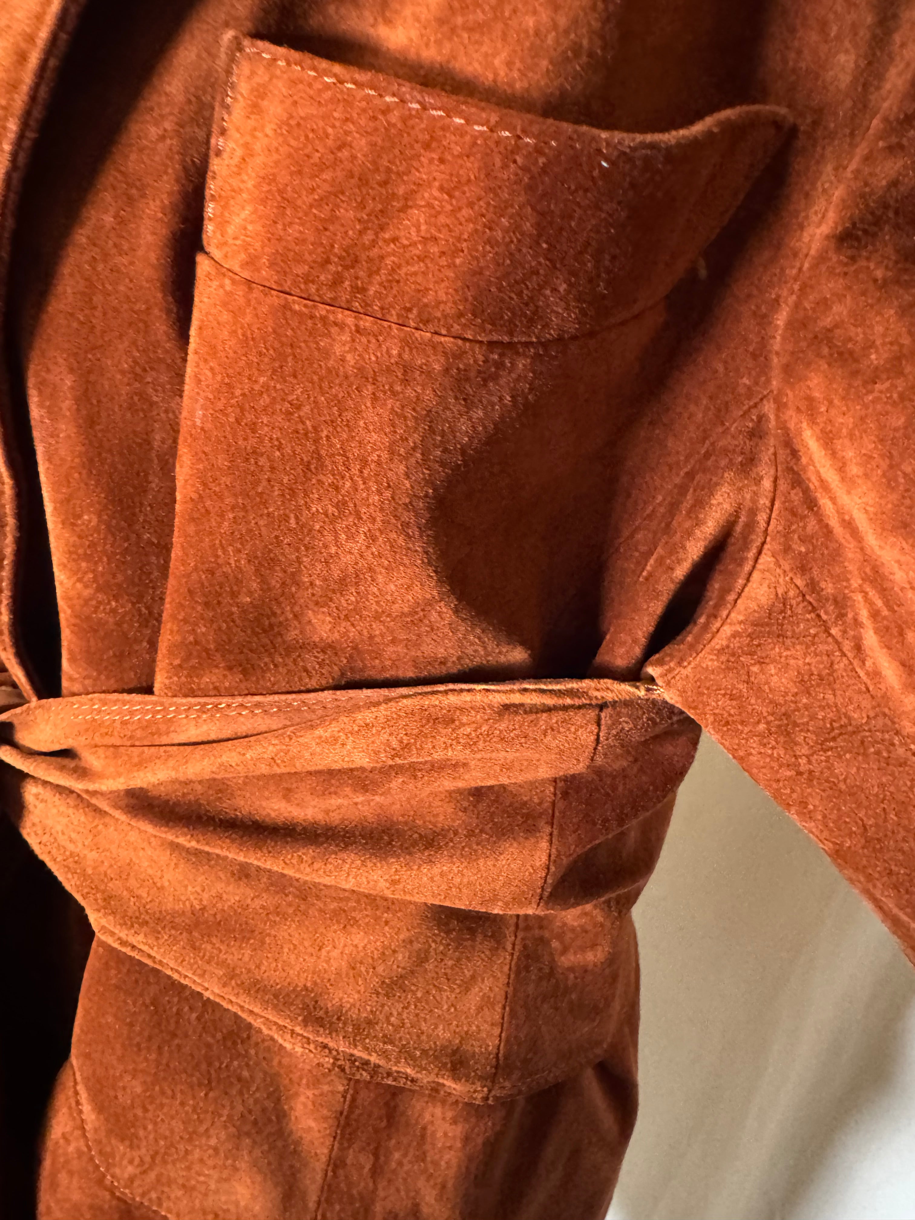 Veste en cuir 70s