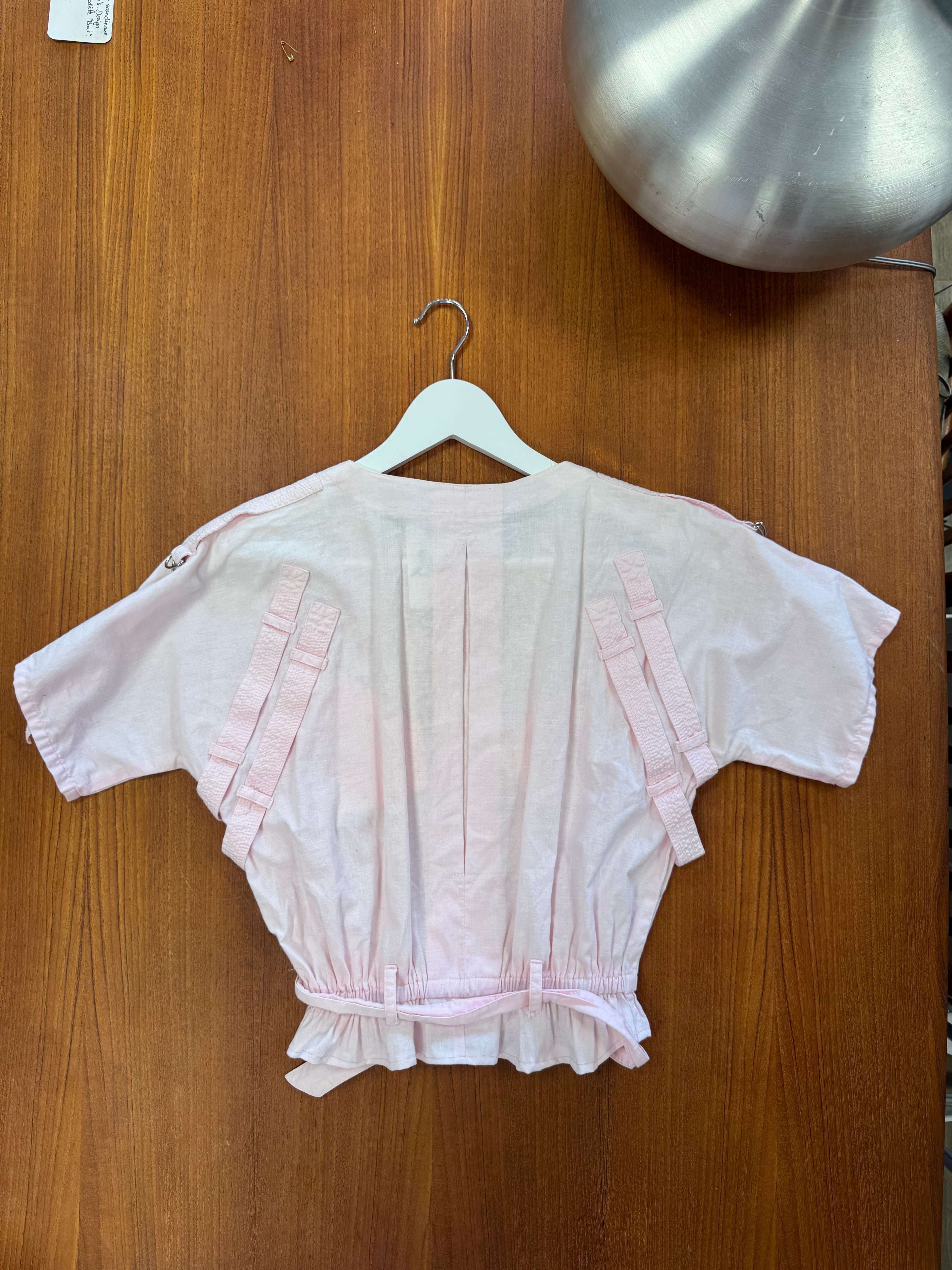 Blouse courte 80s