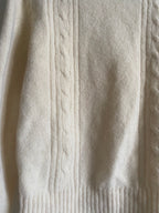 Col roulé beige
