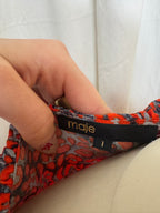 Robe à motifs Maje