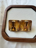 Boucles d’oreilles doré