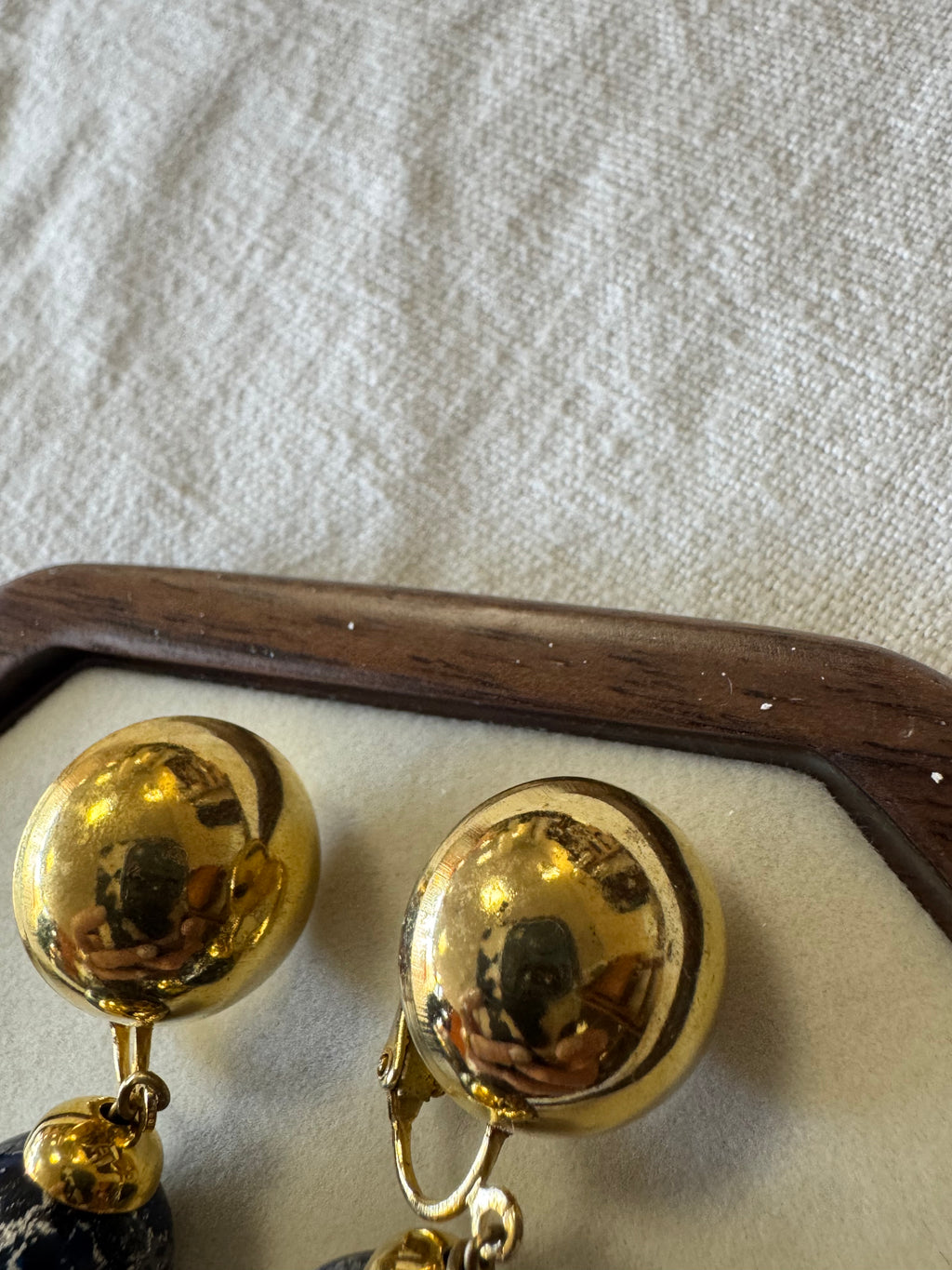 Boucles d'oreilles à clip pendante