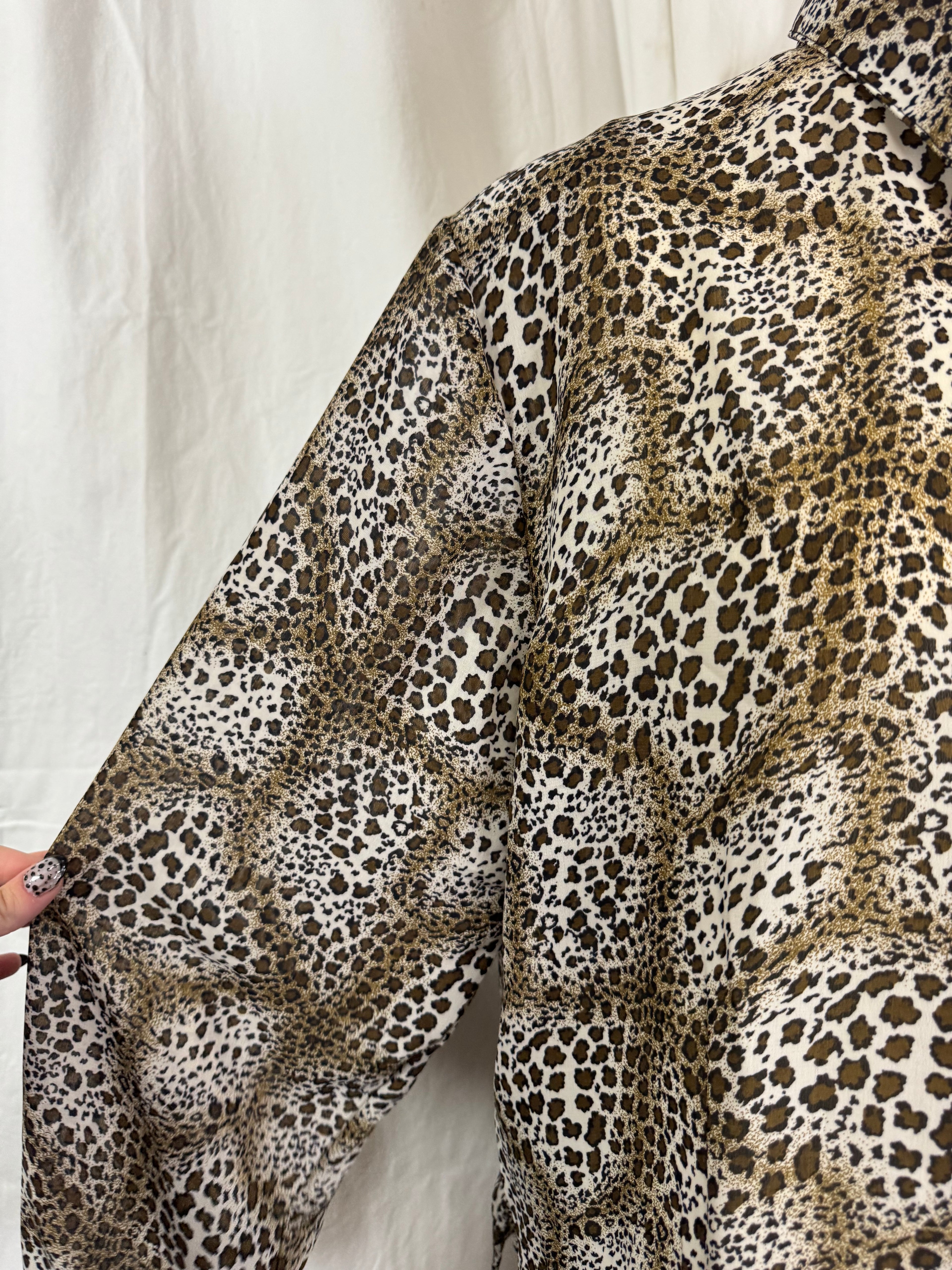 Chemise léopard