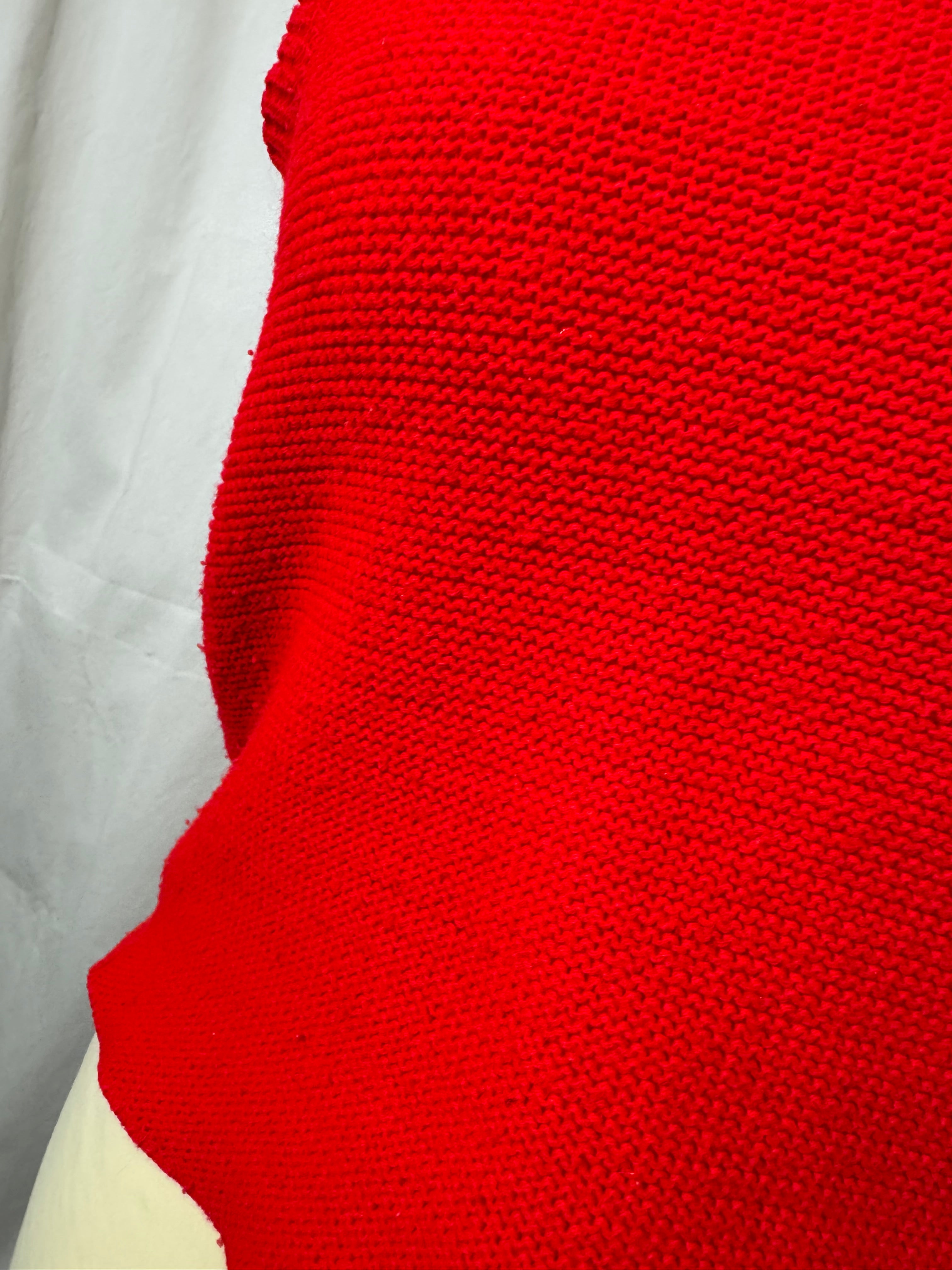 Pull sans manches rouge