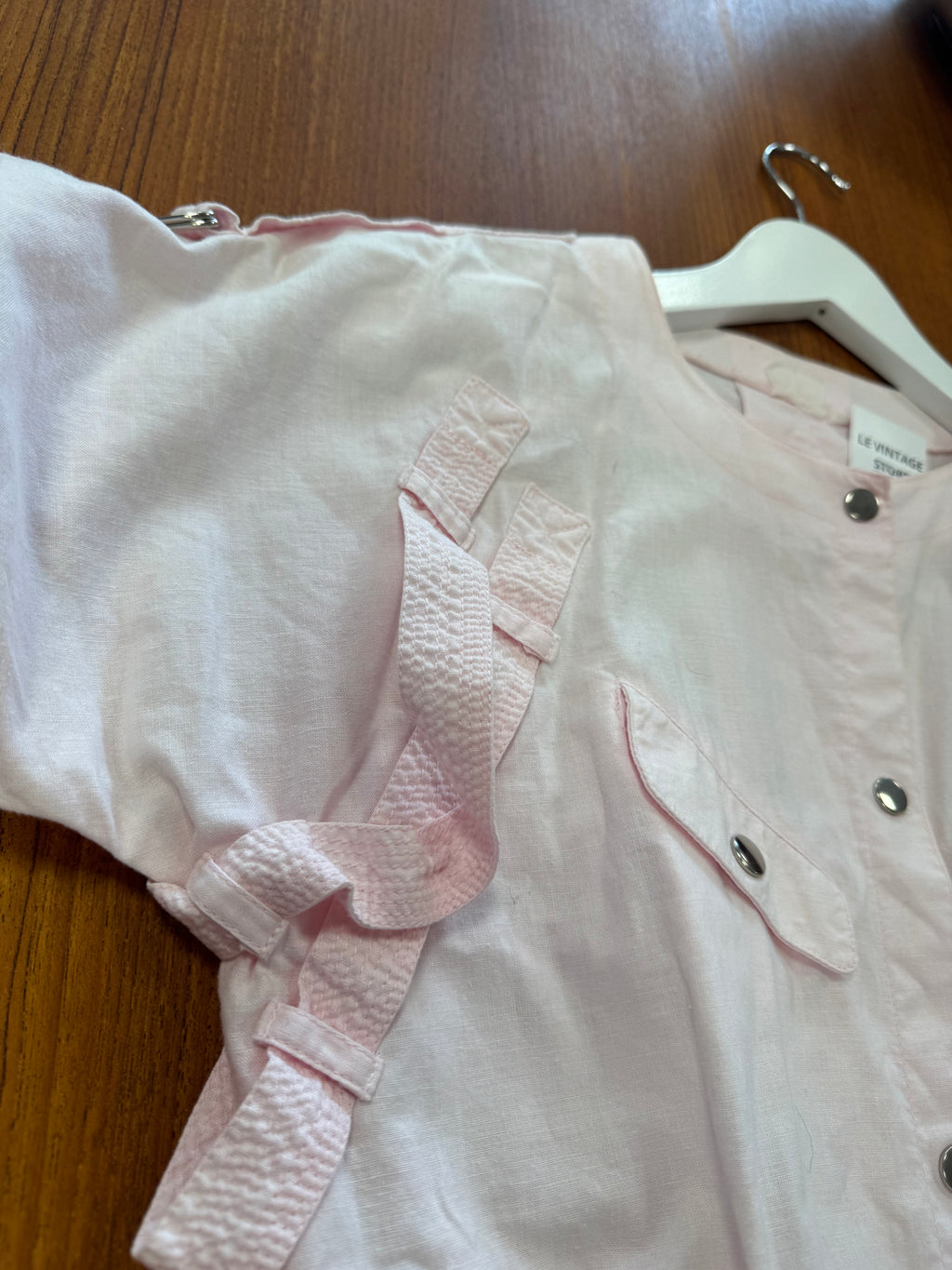 Blouse courte 80s