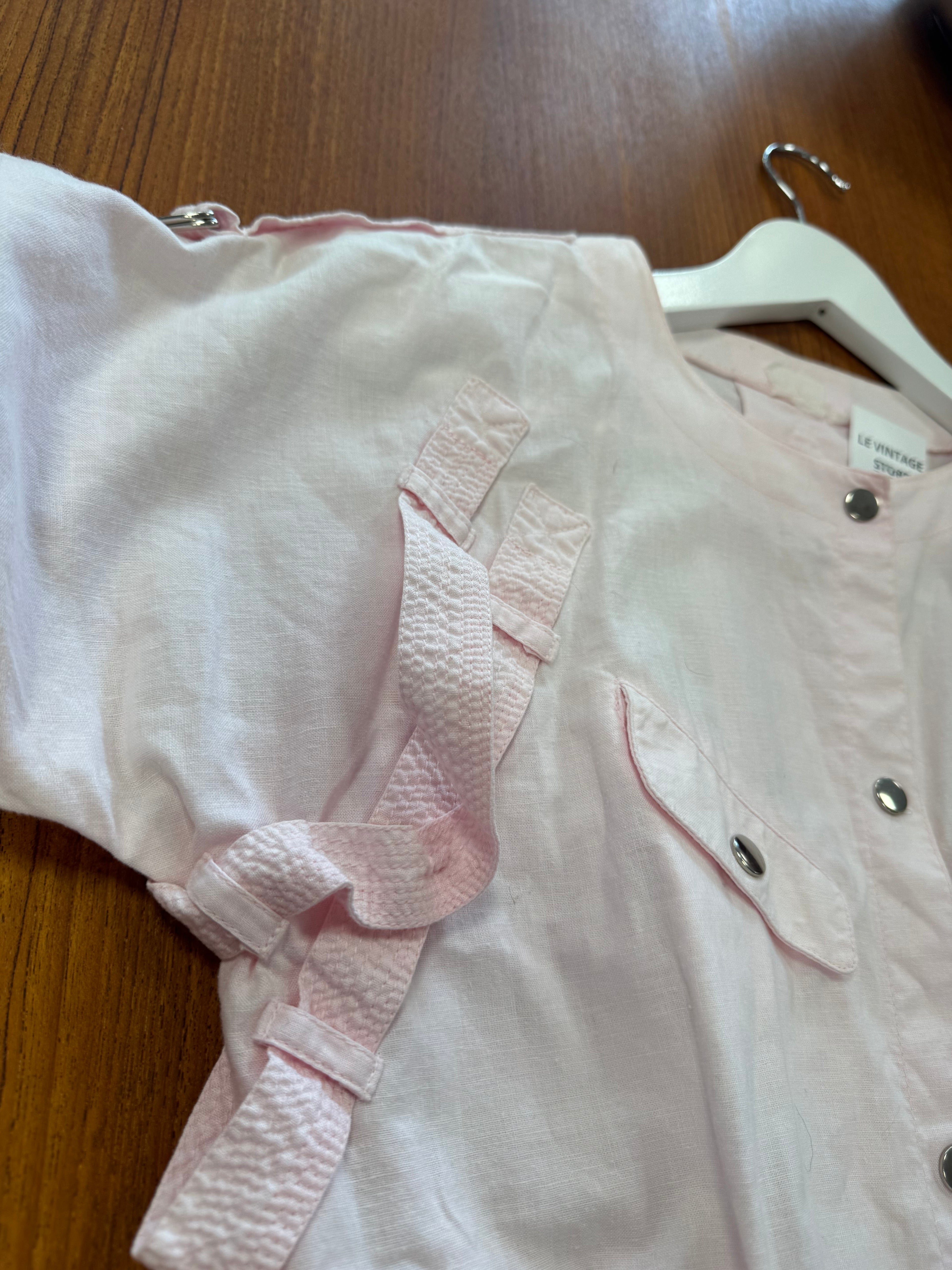 Blouse courte 80s