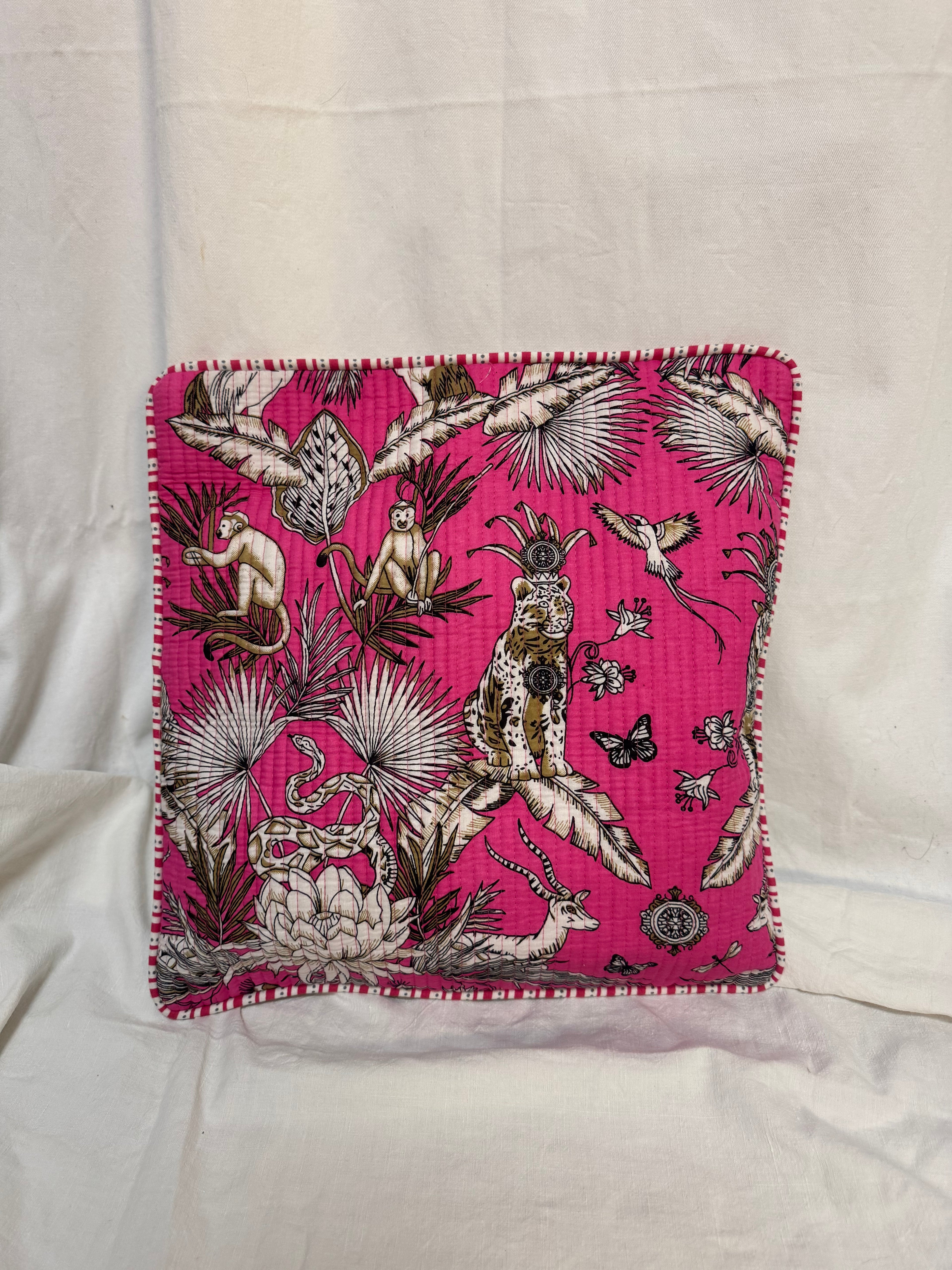 Housse de coussin indienne