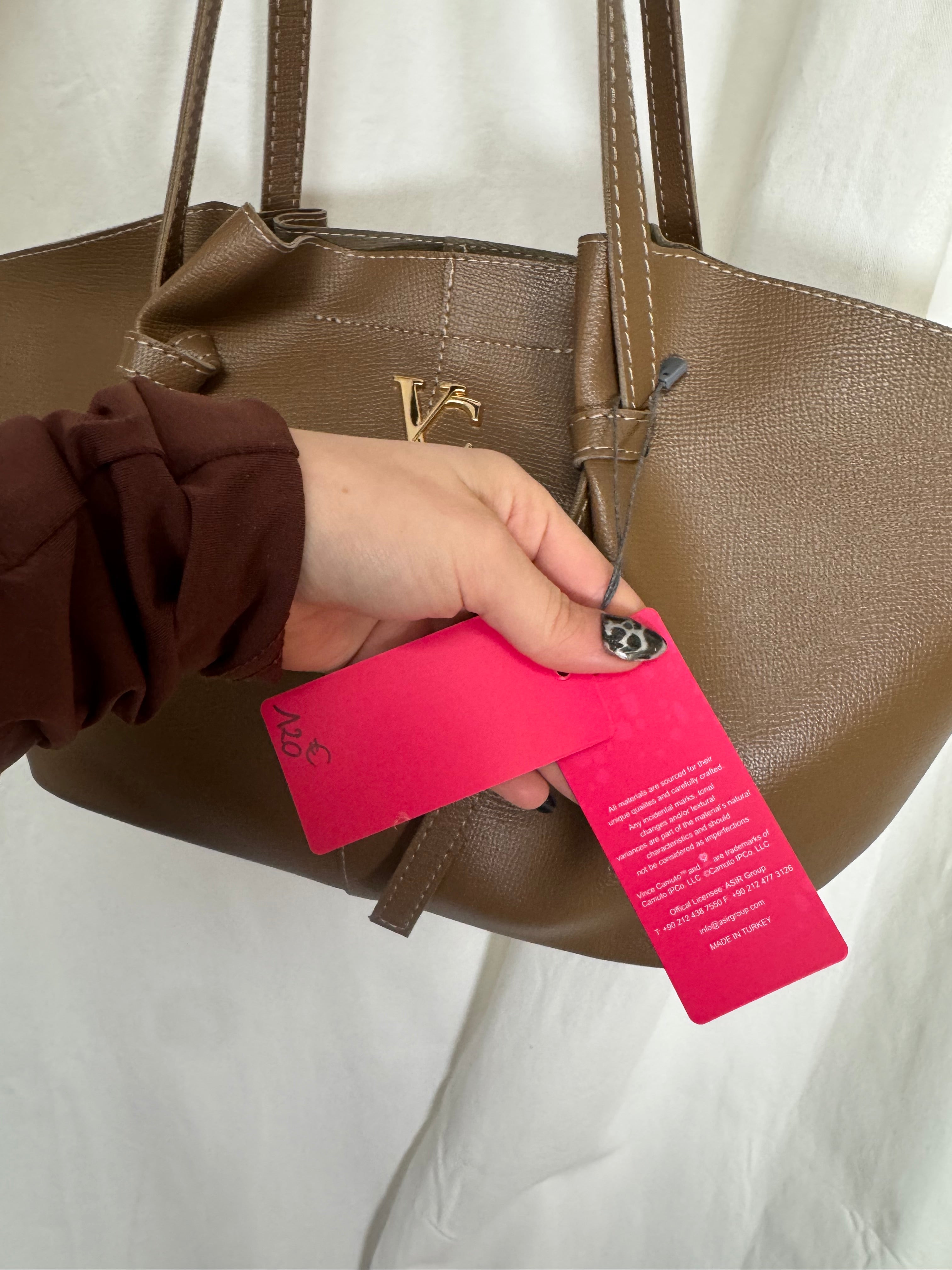 Sac à main marron Foggia Camuto