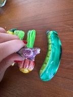 Porte couteau en barbotine