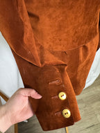 Veste en cuir 70s