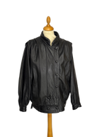 Veste en cuir 80s