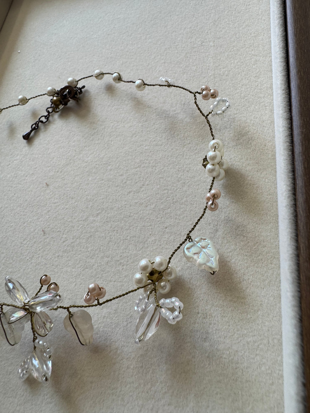 Collier fleurs 90s