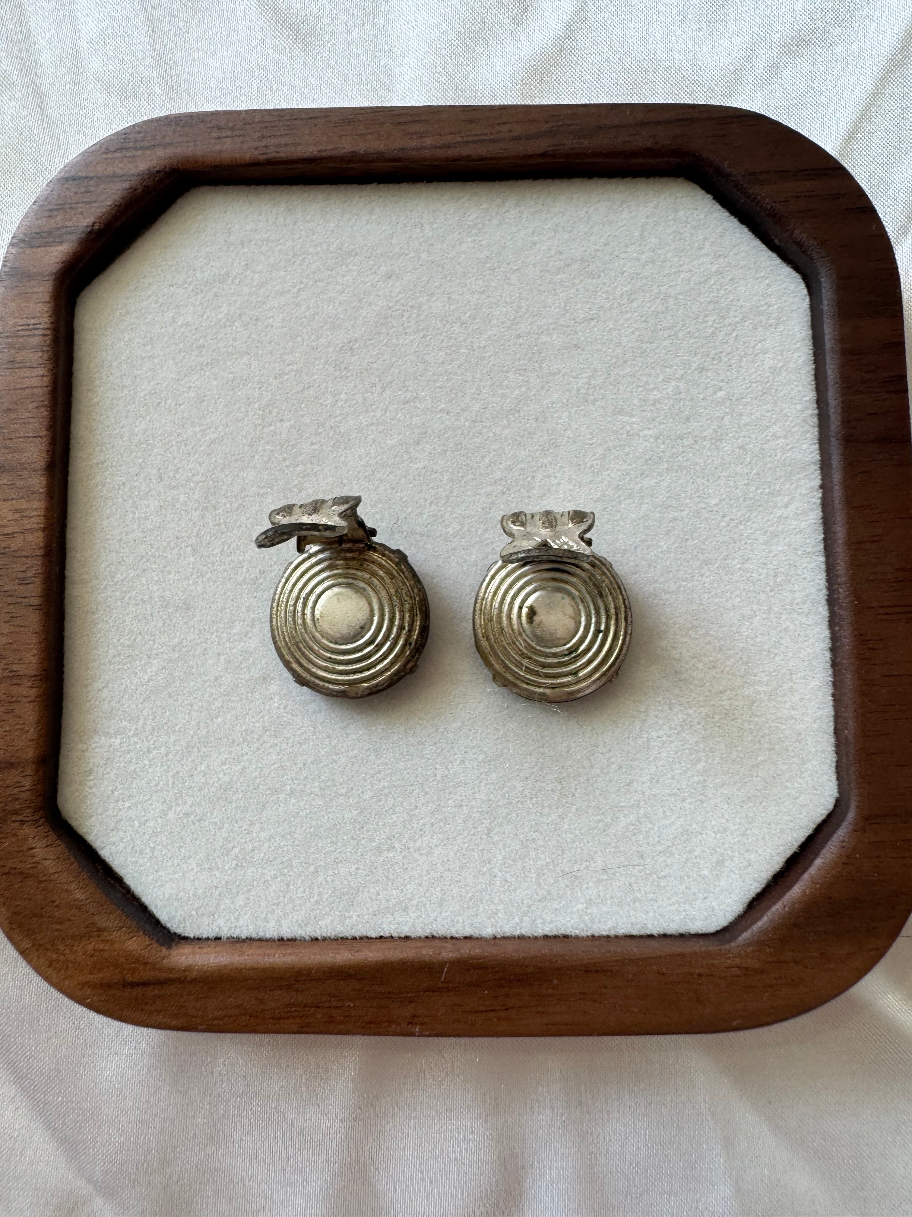 Boucles d’oreilles bleu