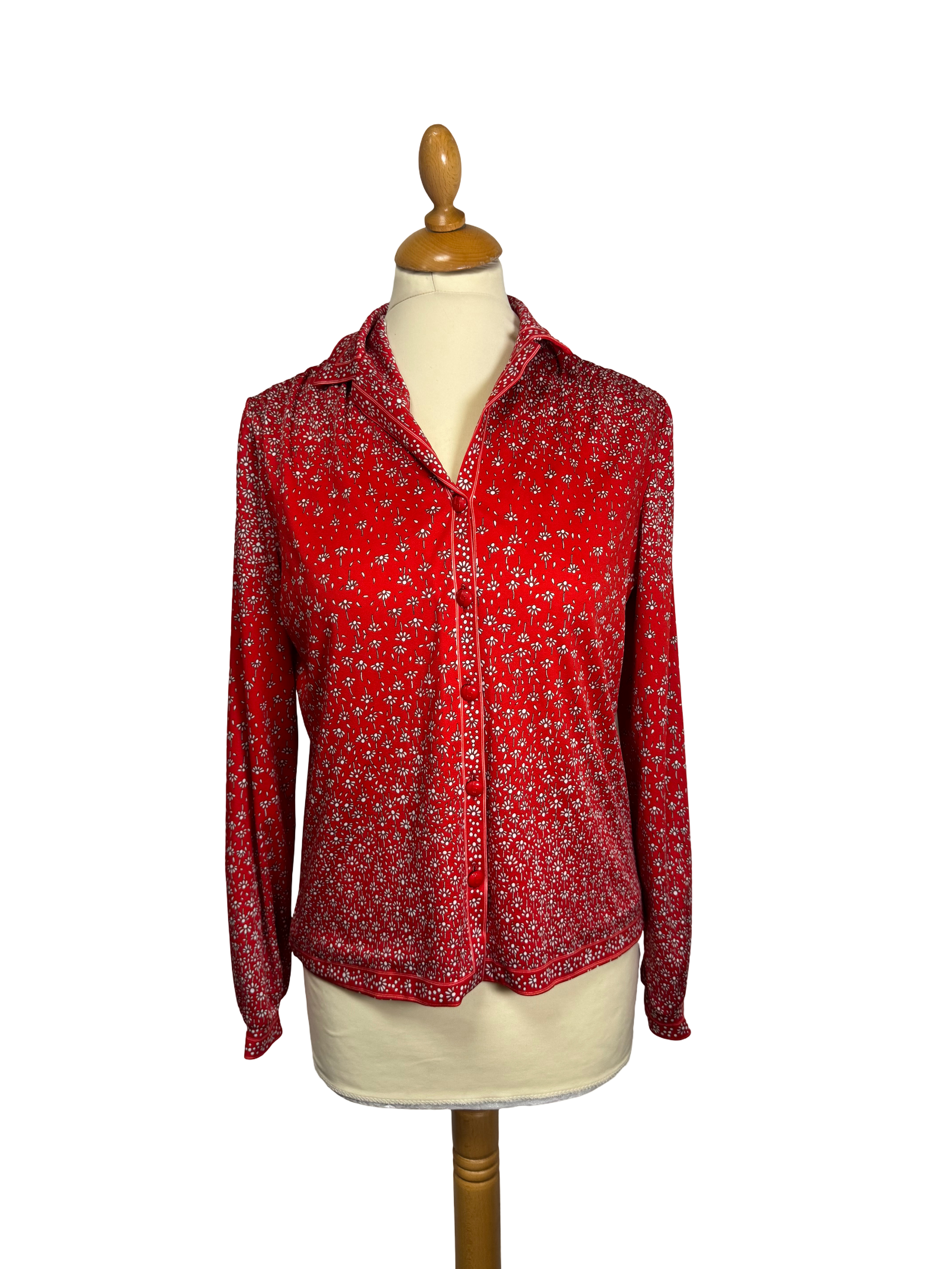 Chemise à fleurs