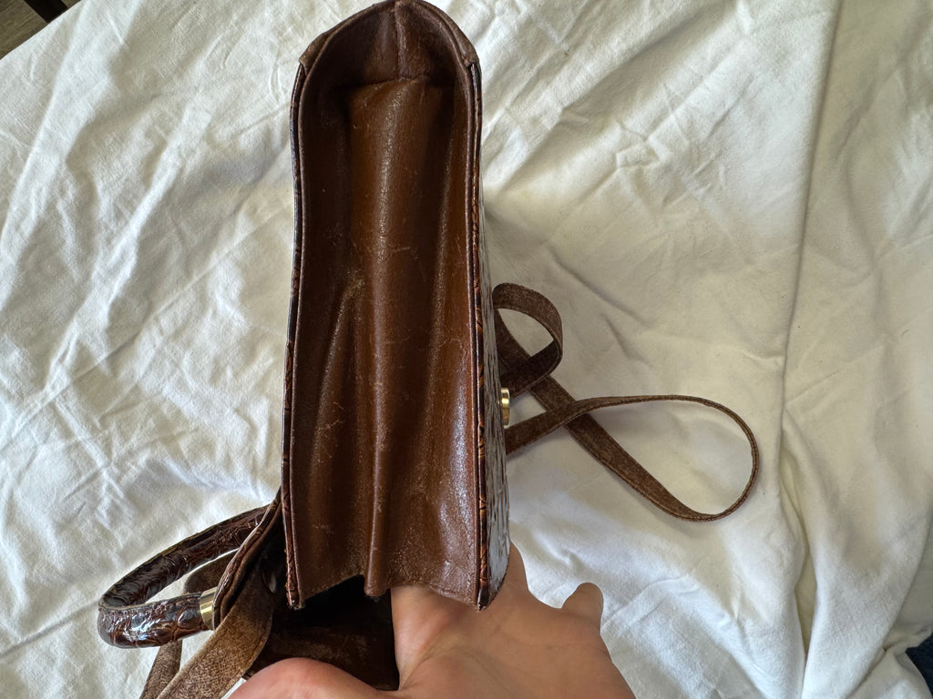 Sac en cuir vernis