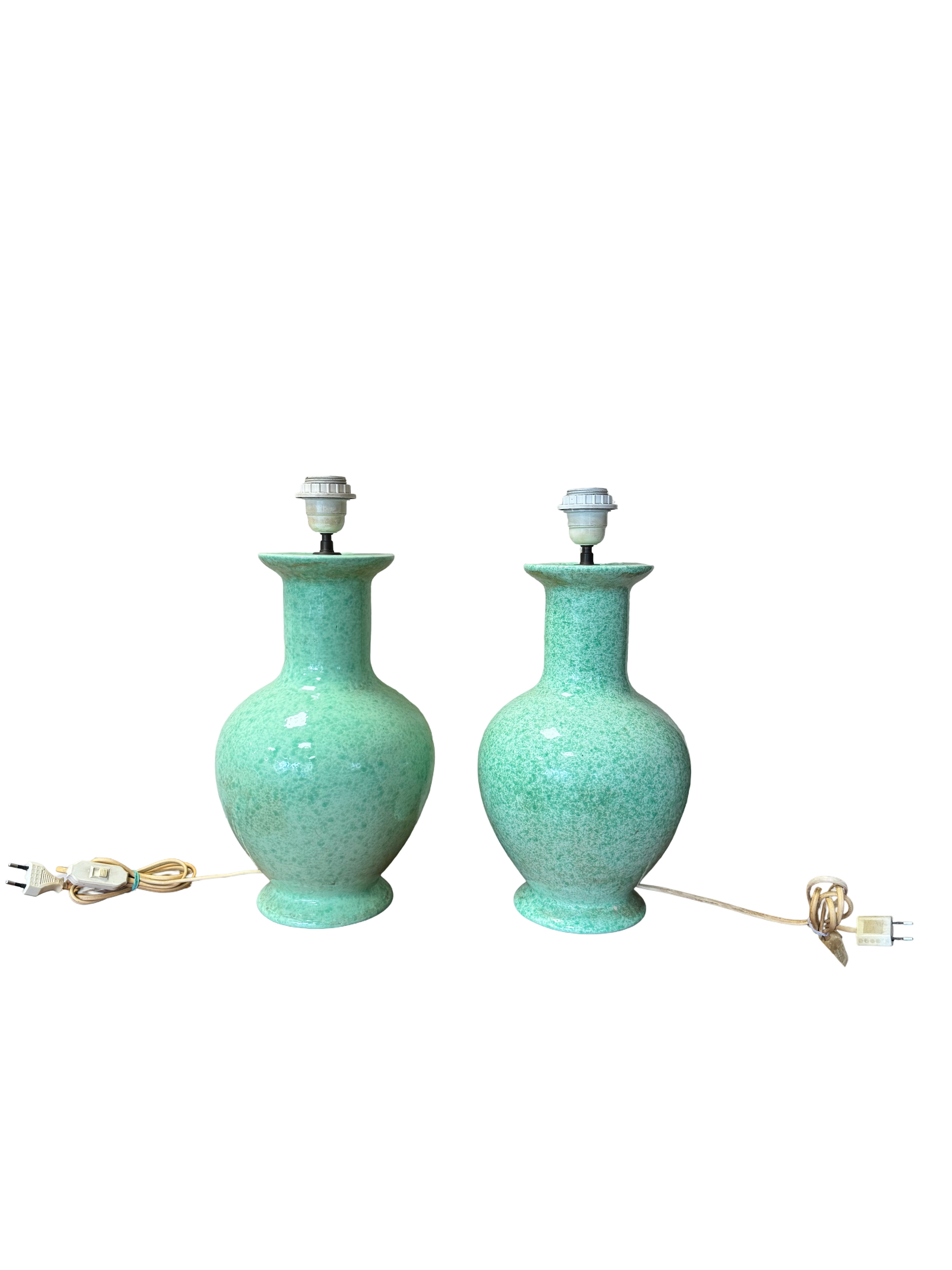 Paire de lampe en céramique