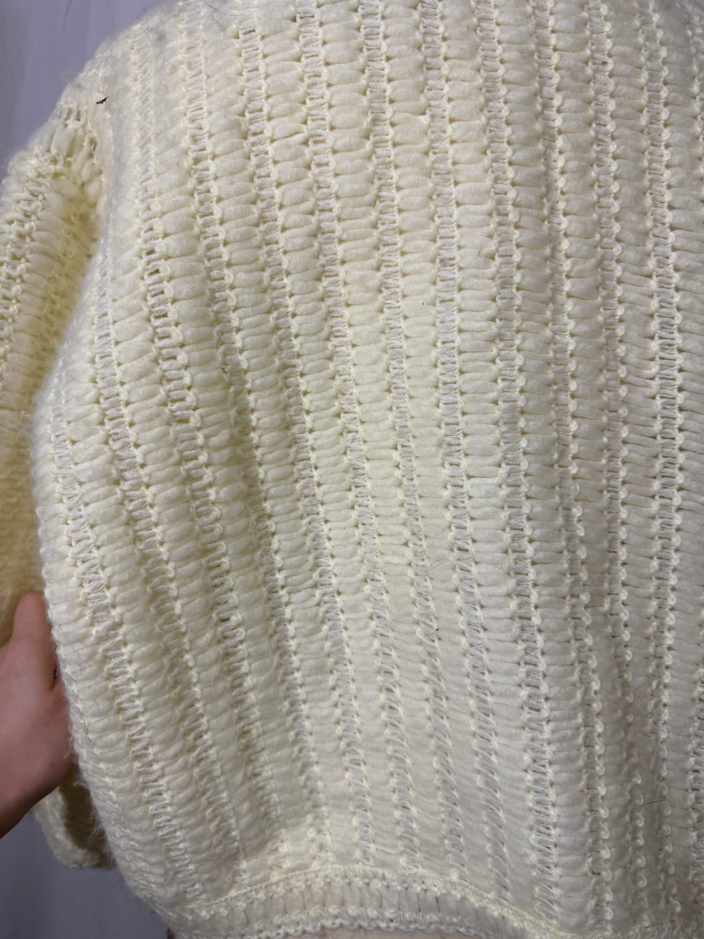 Cardigan jaune