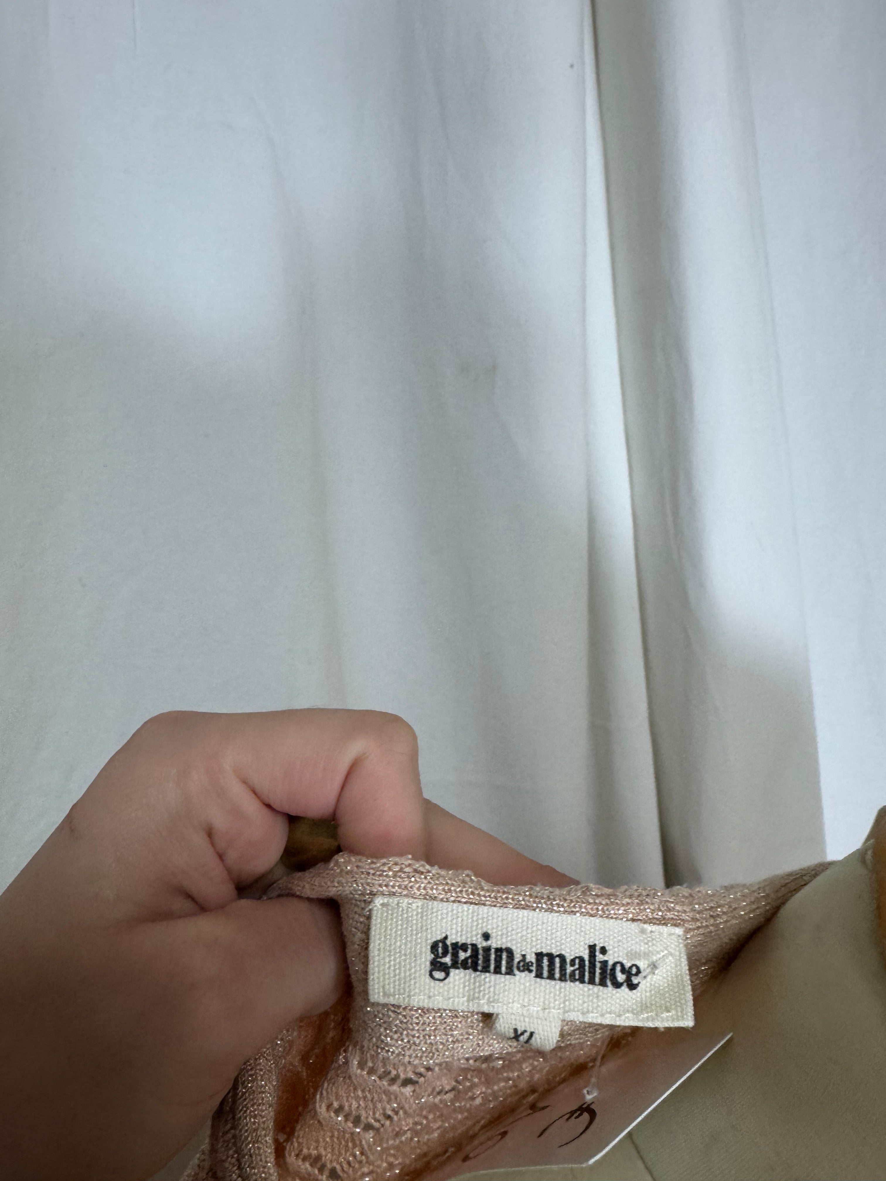 Gilet rose Grain de Malice