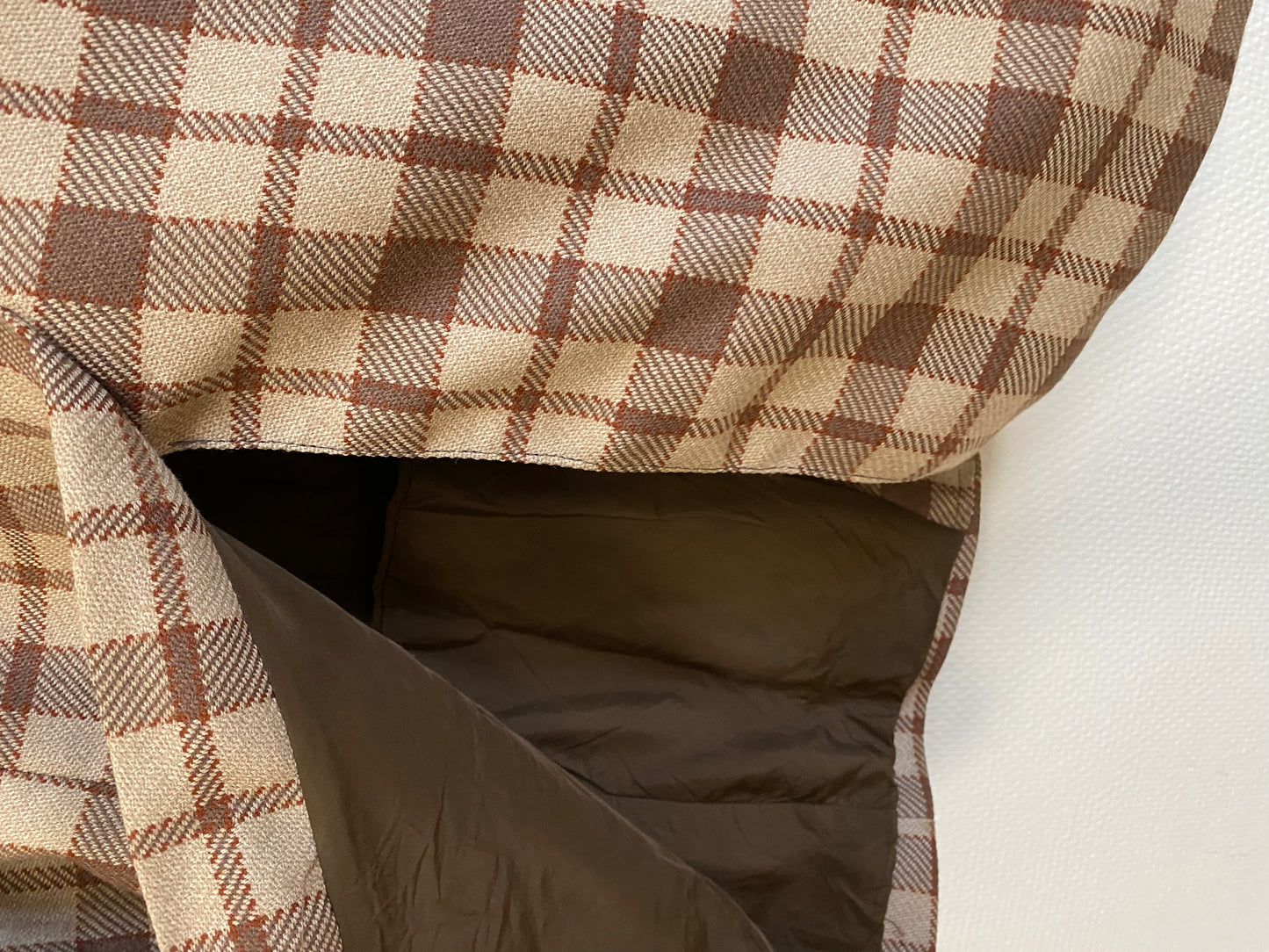 Veste à carreaux