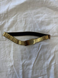 Ceinture en métal doré