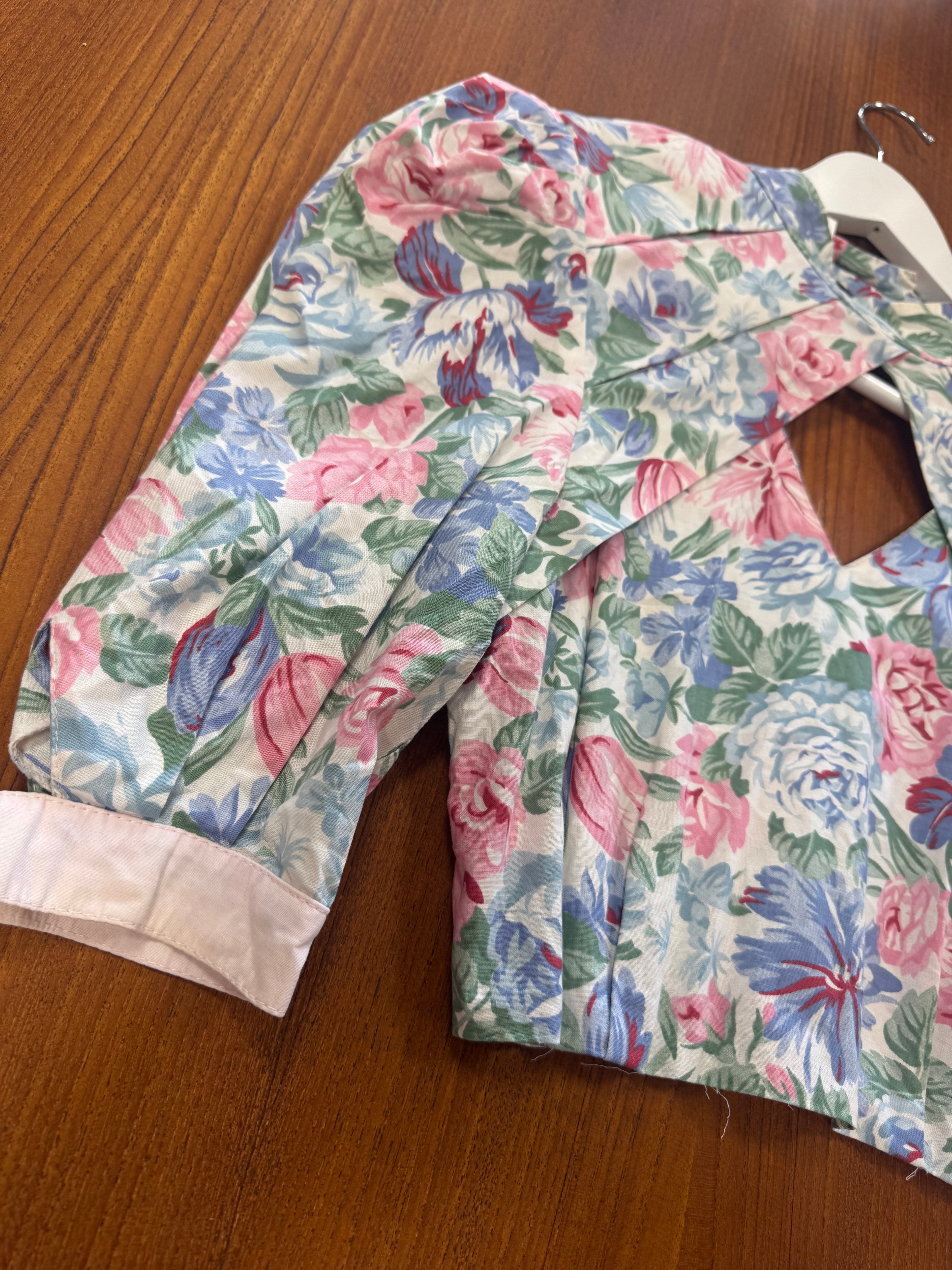 Blouse à fleurs