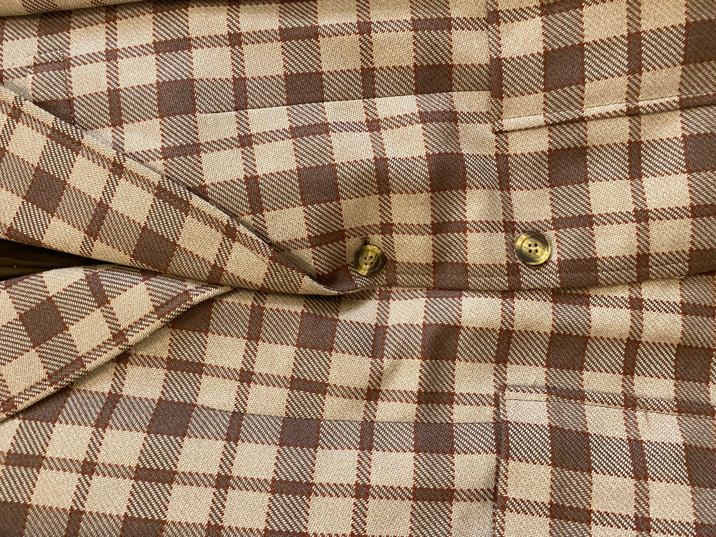 Veste à carreaux