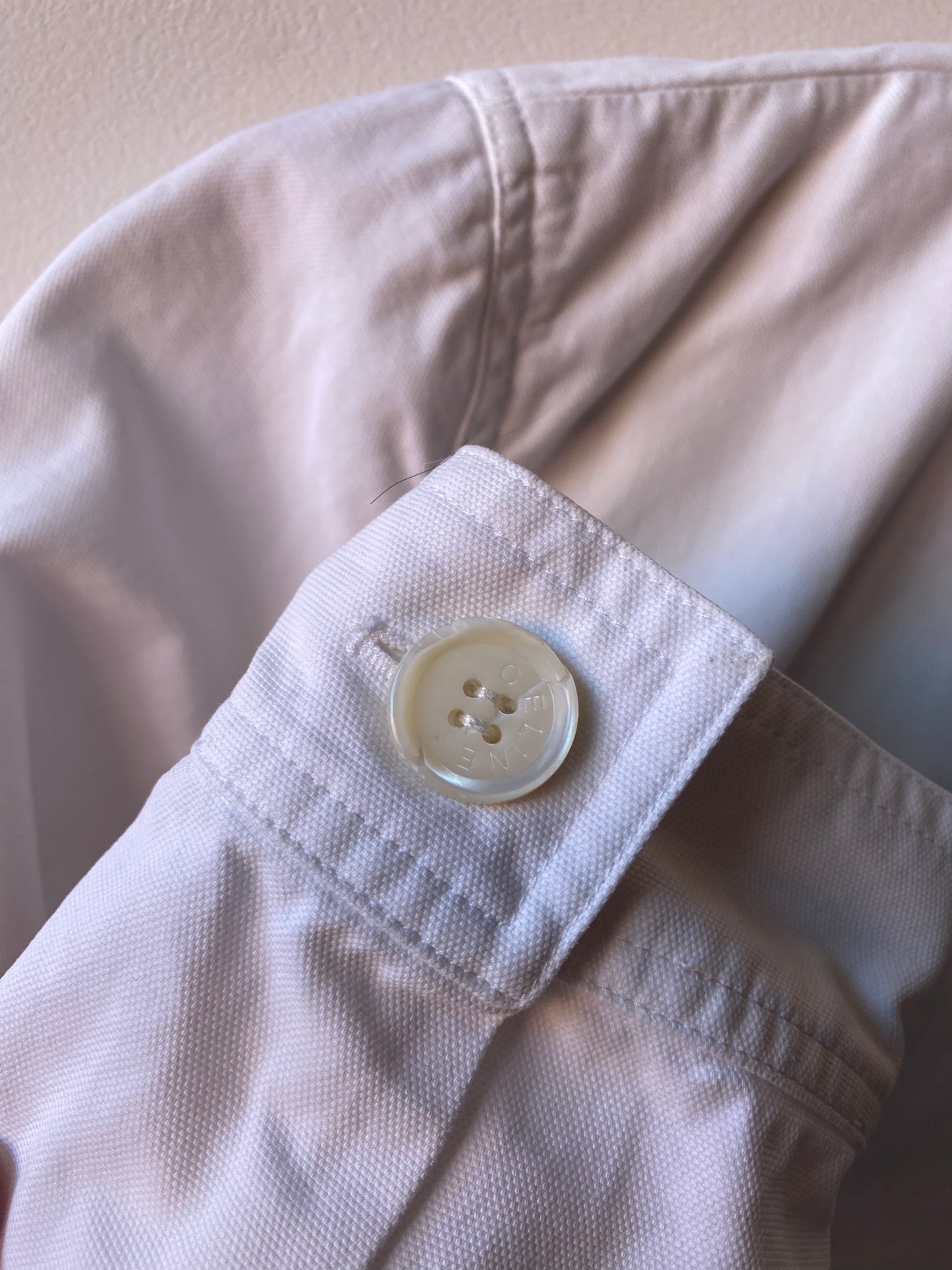 Veste blanche Celine