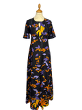 Robe longue 70s