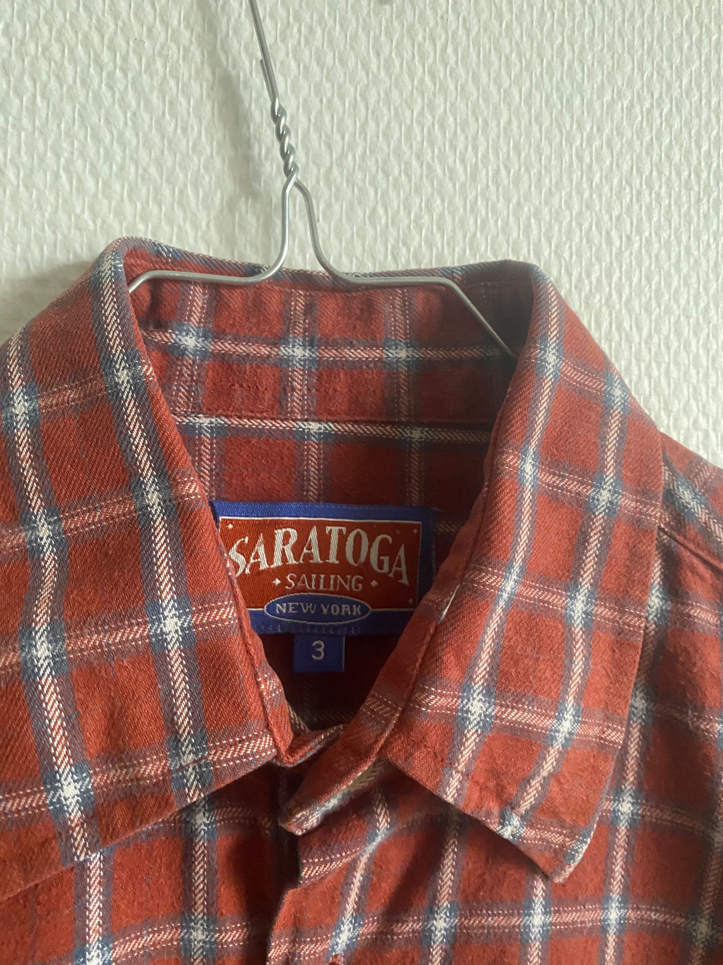 Chemise à carreaux