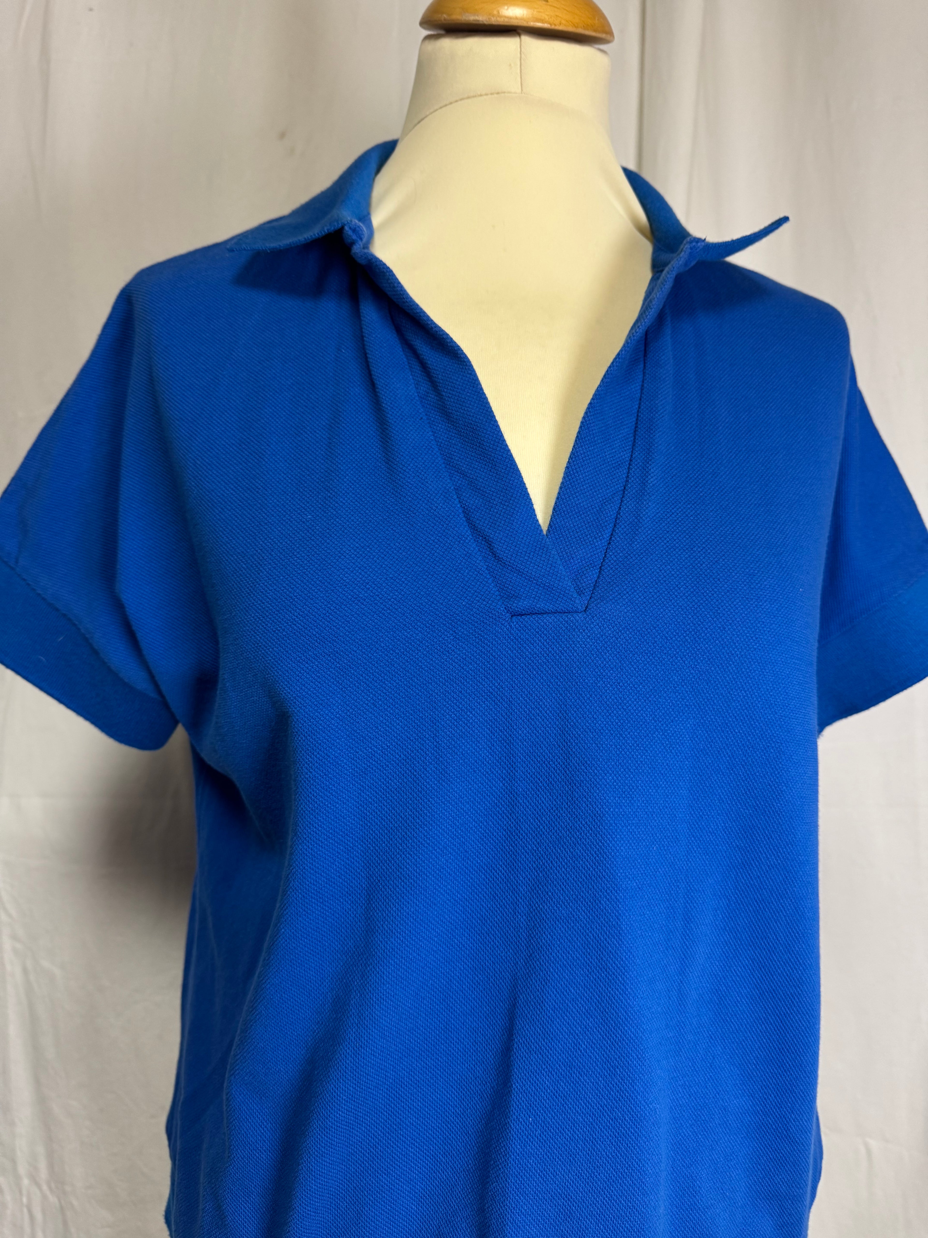 Polo bleu électrique Jodhpur