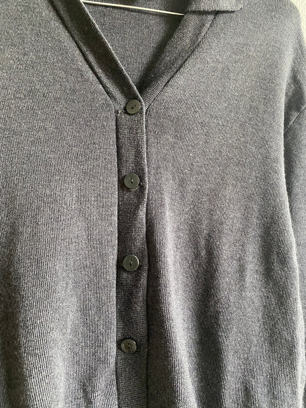 Gilet gris en laine