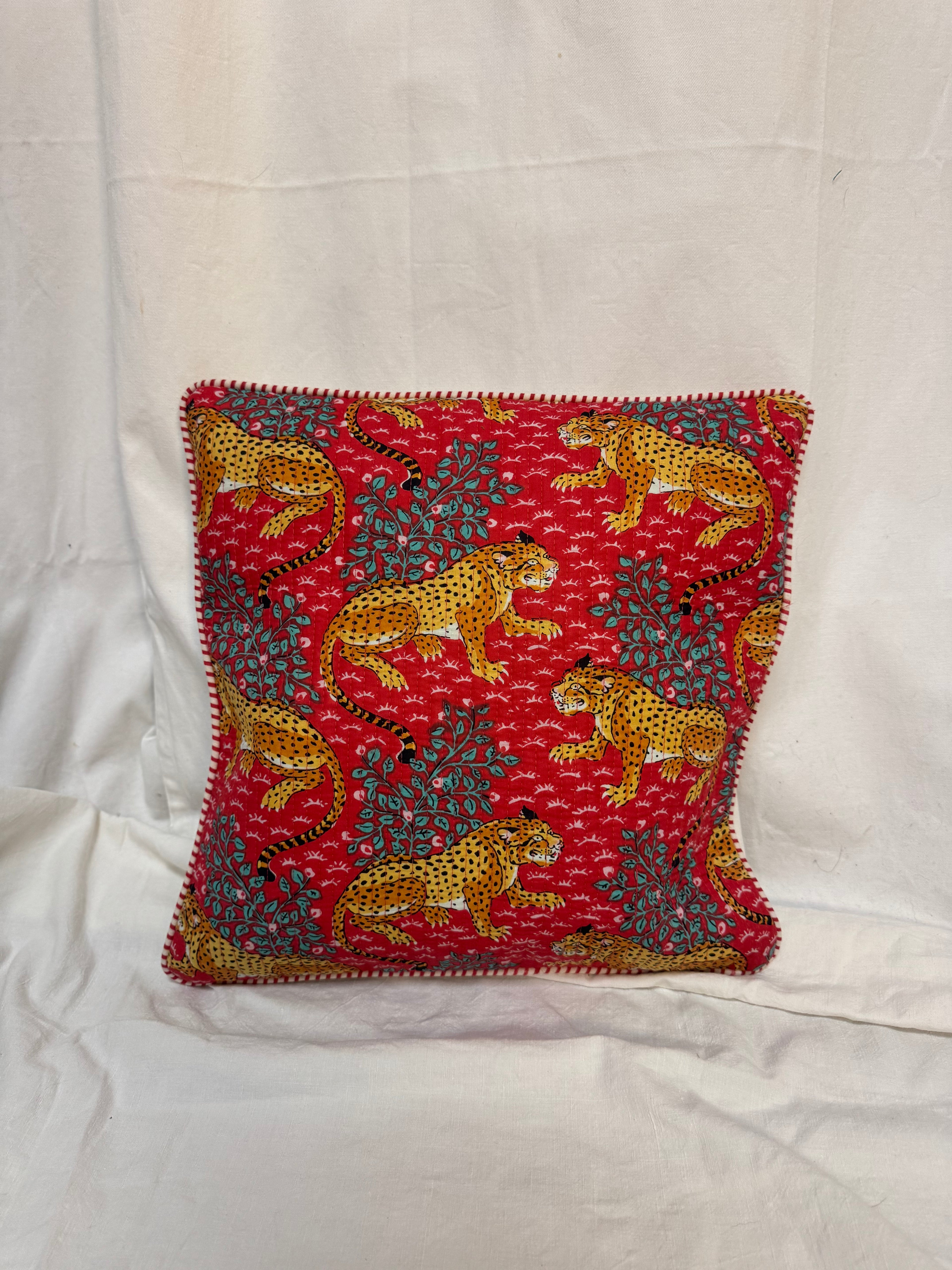 Housse de coussin indienne