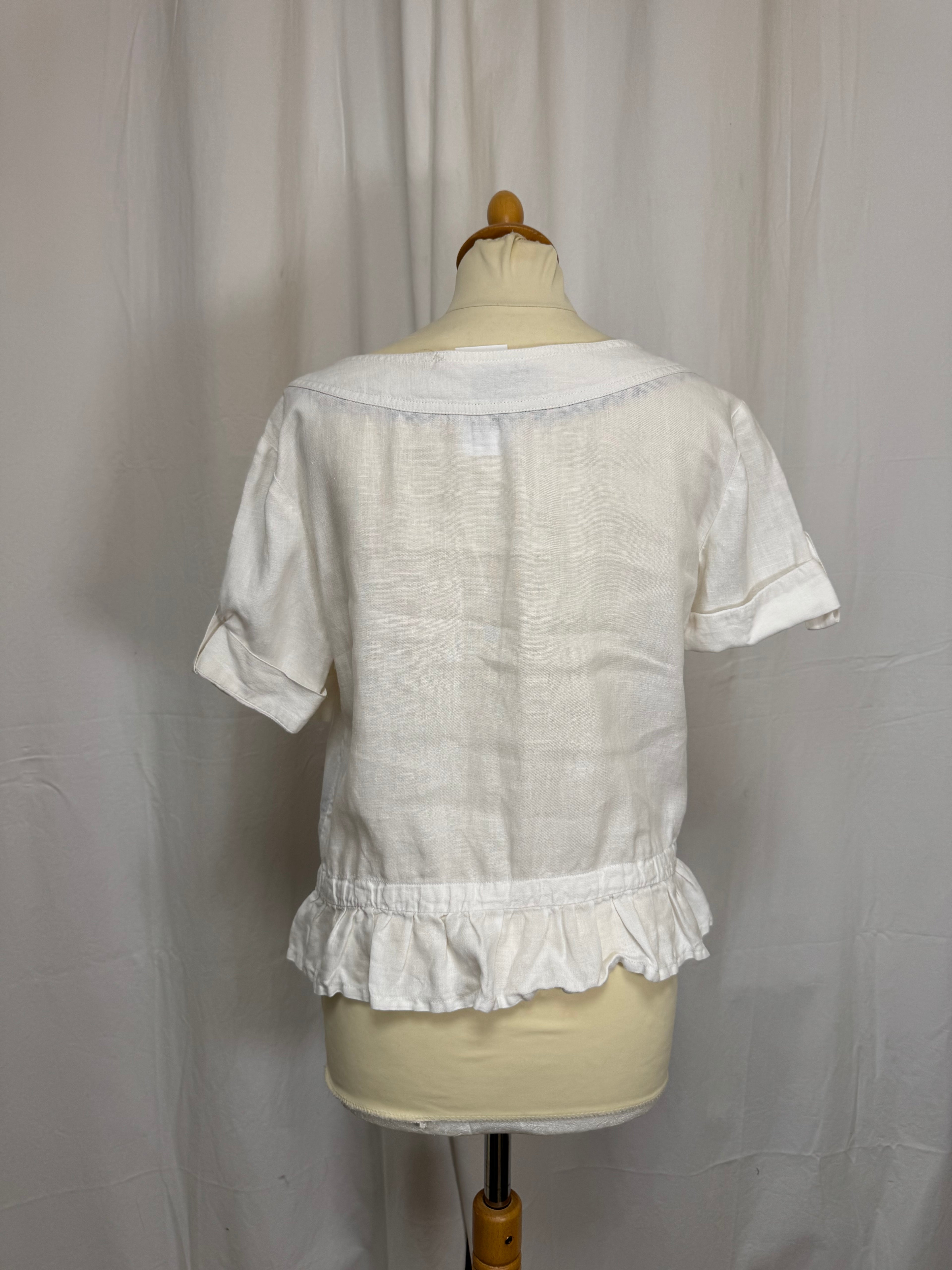 Chemise en lin Burberry