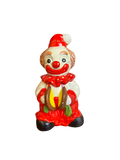 Tirelire clown en céramique