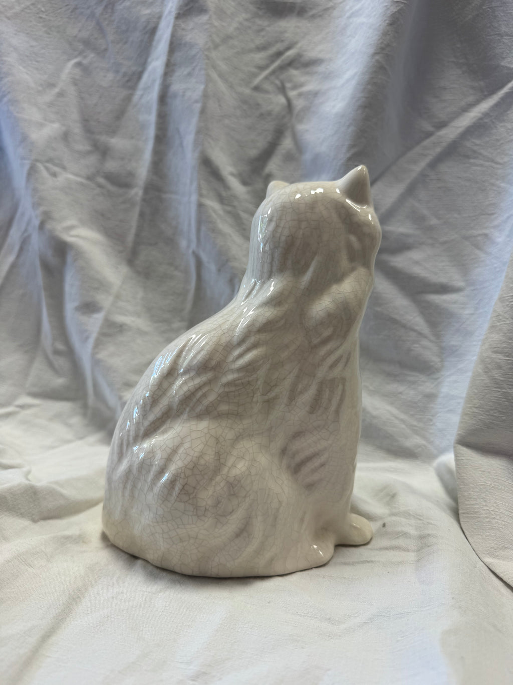 Chat en céramique