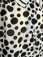 Chemise à pois