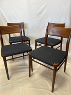 Chaises scandinaves en teck 1970