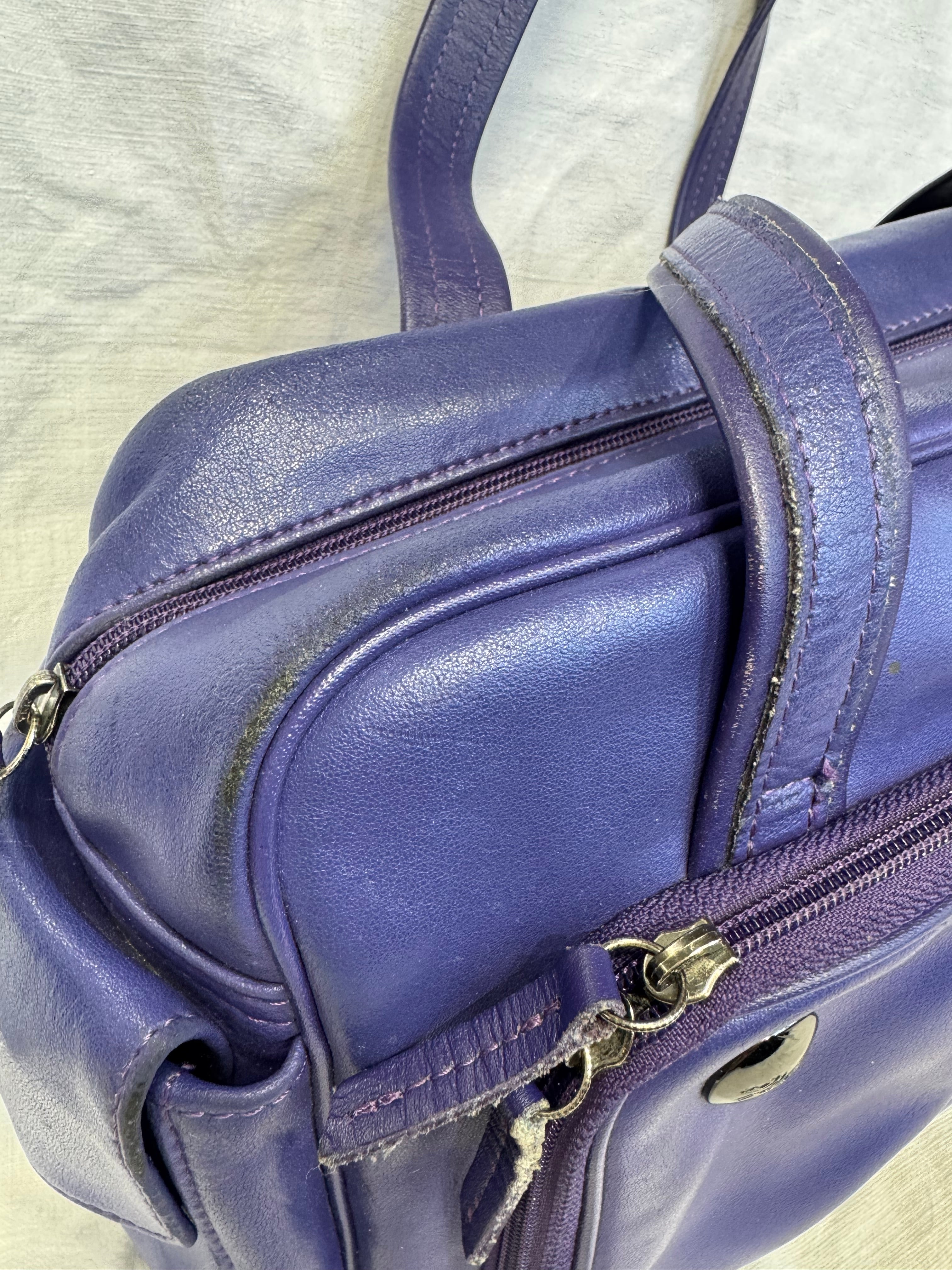 Sac à main violet Longchamp