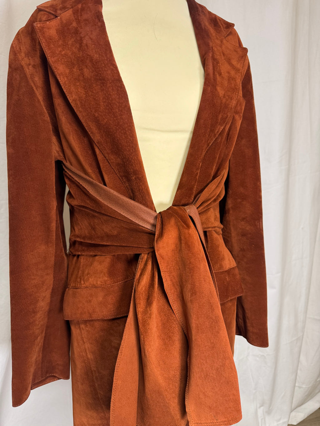 Veste en cuir 70s