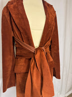 Veste en cuir 70s