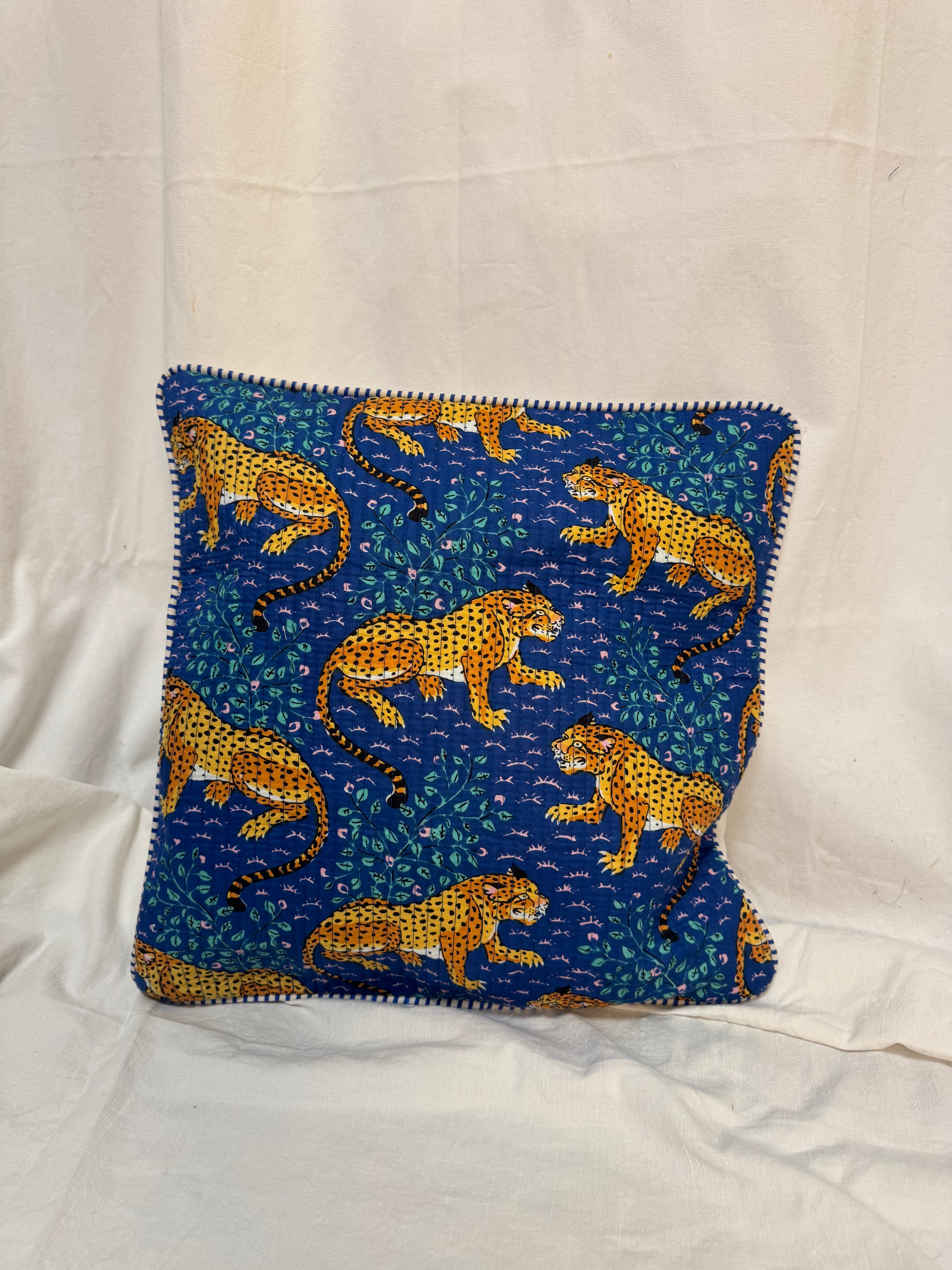 Housse de coussin indienne
