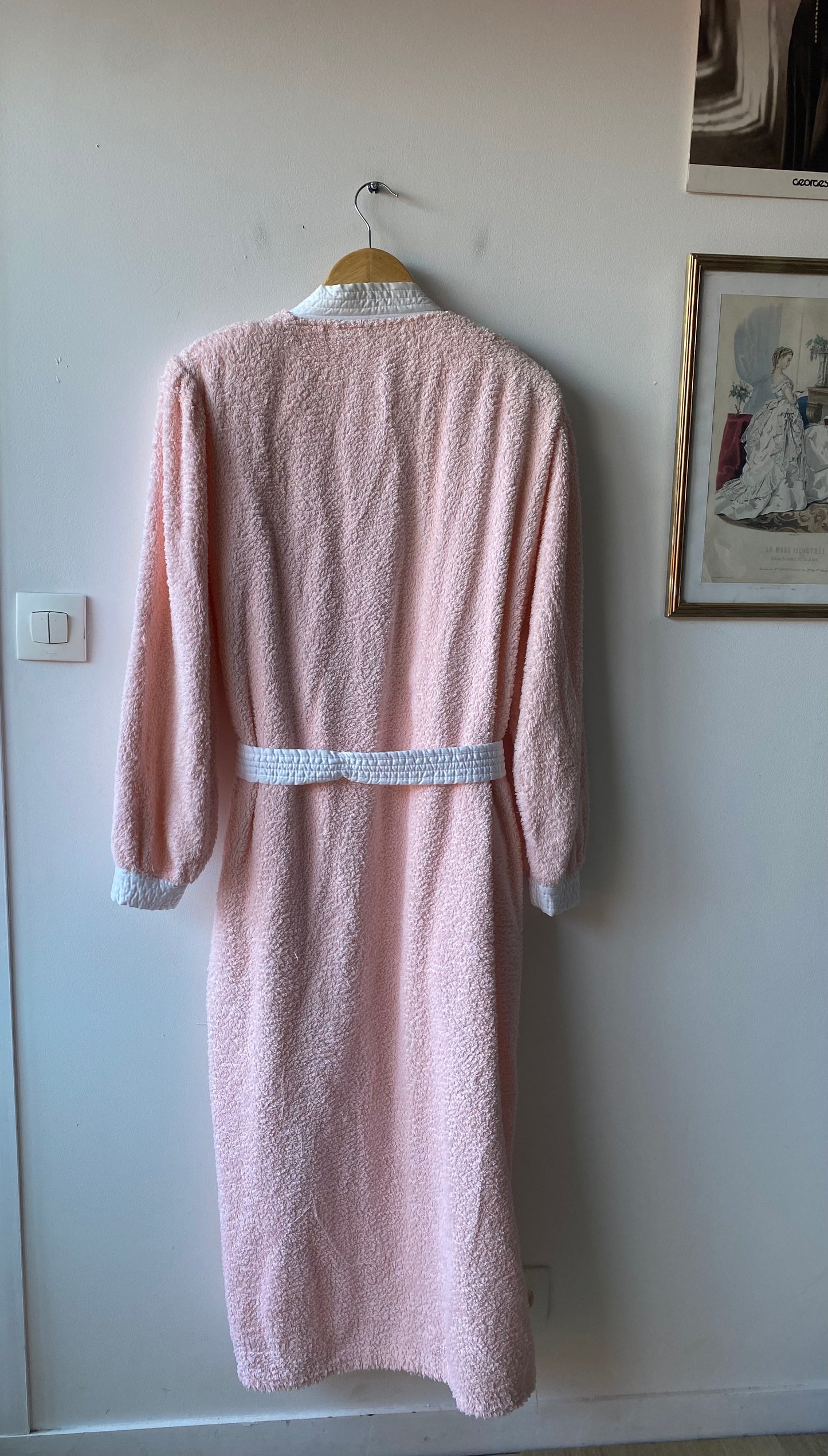 Peignoir rose Christian Dior