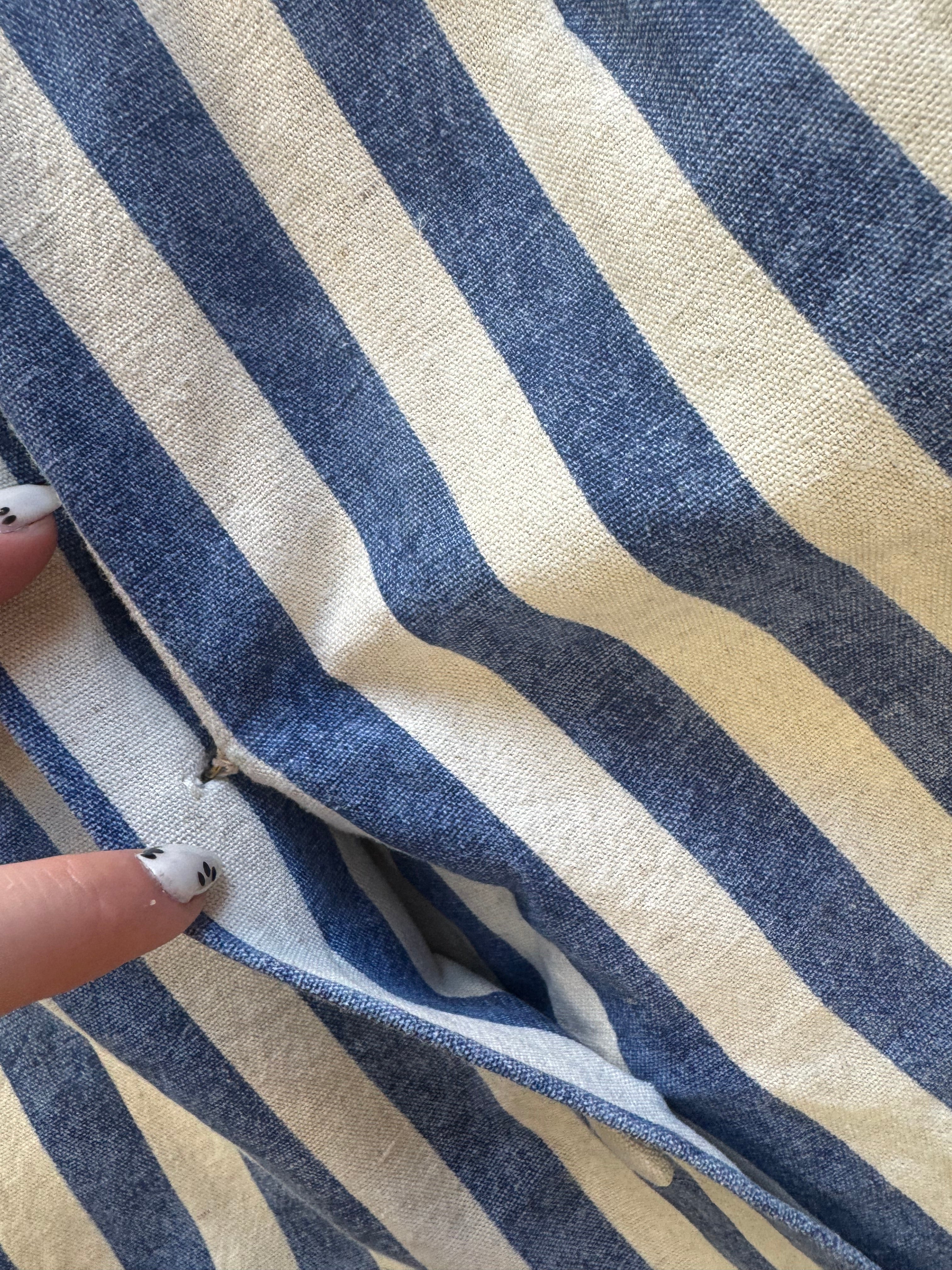 Mini robe à rayures