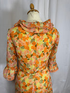 Robe à fleurs 70s