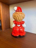 Tirelire clown en céramique