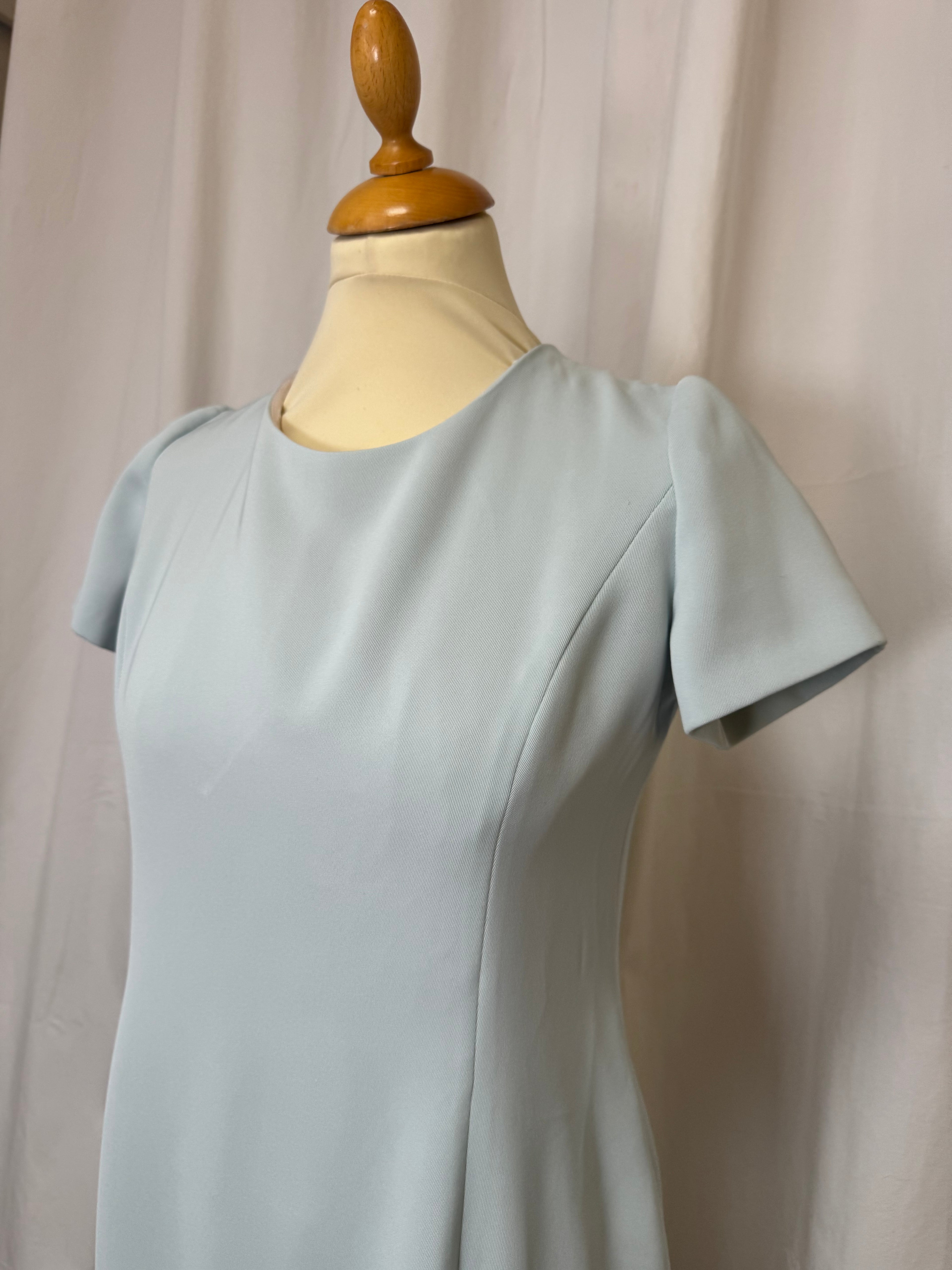 Robe courte bleu