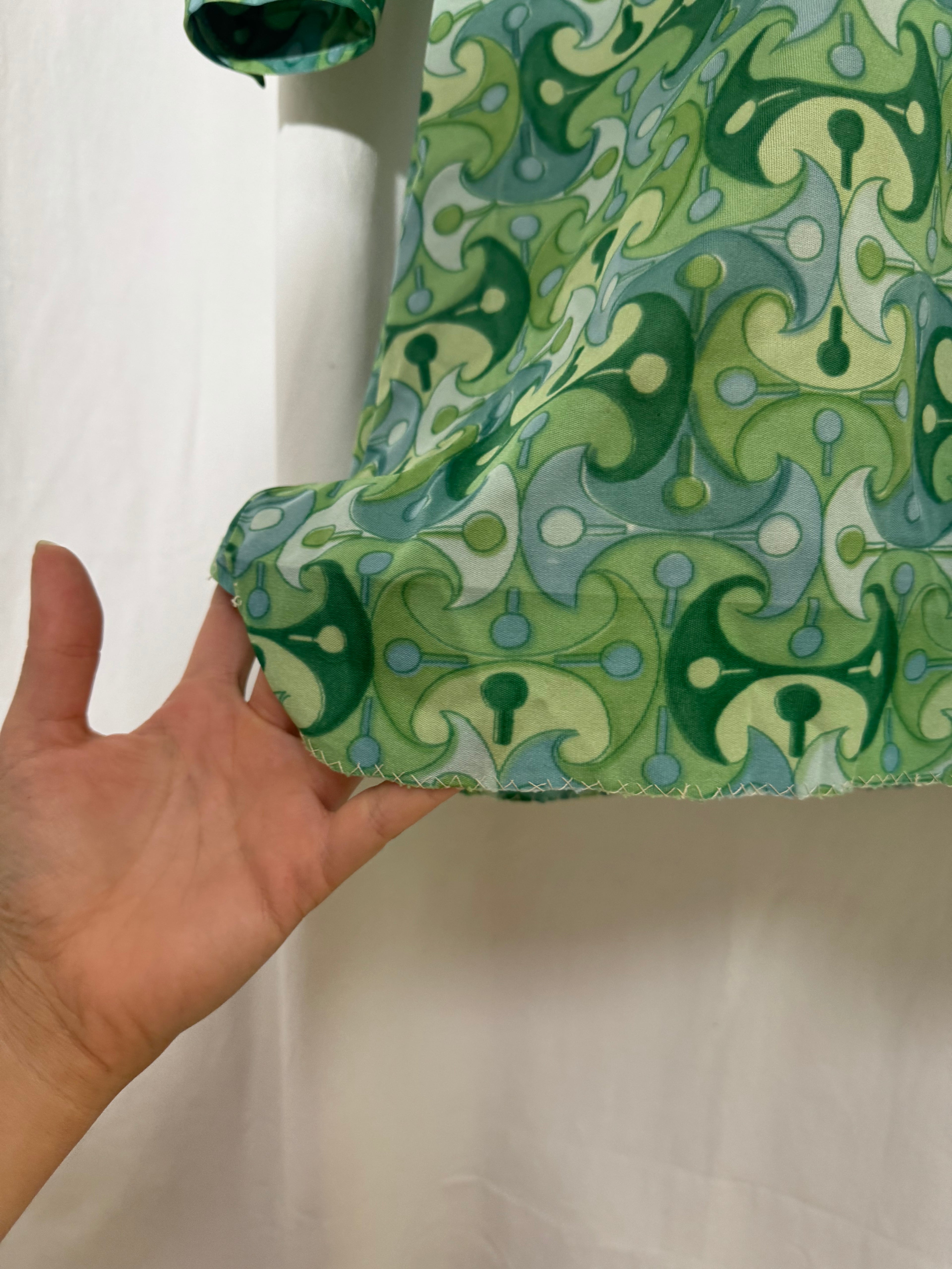Robe courte 70s